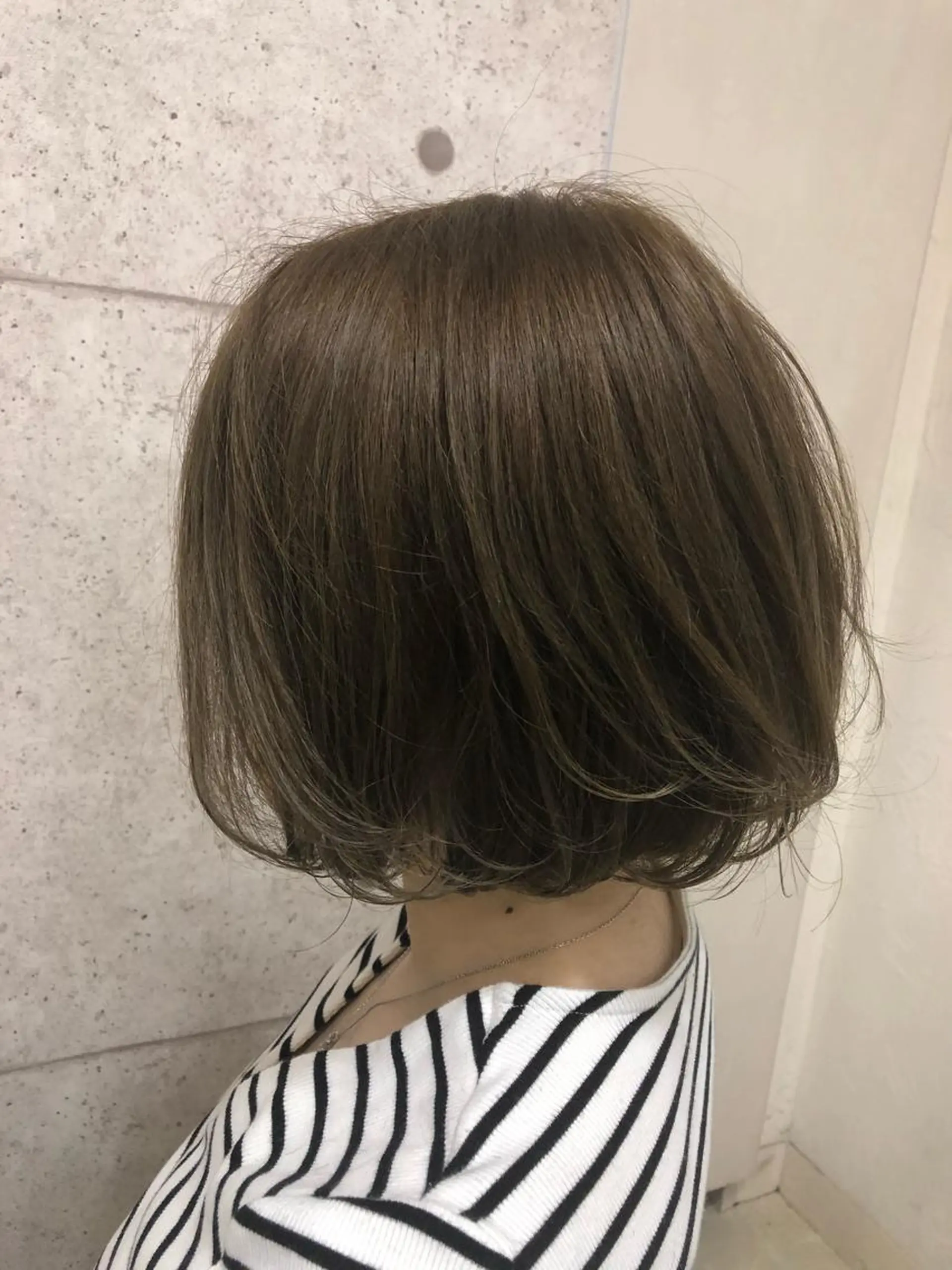 ショート カラー ベージュカラー ボブ RUMéL 🌙YUIのマツエク・マツパデザイン
