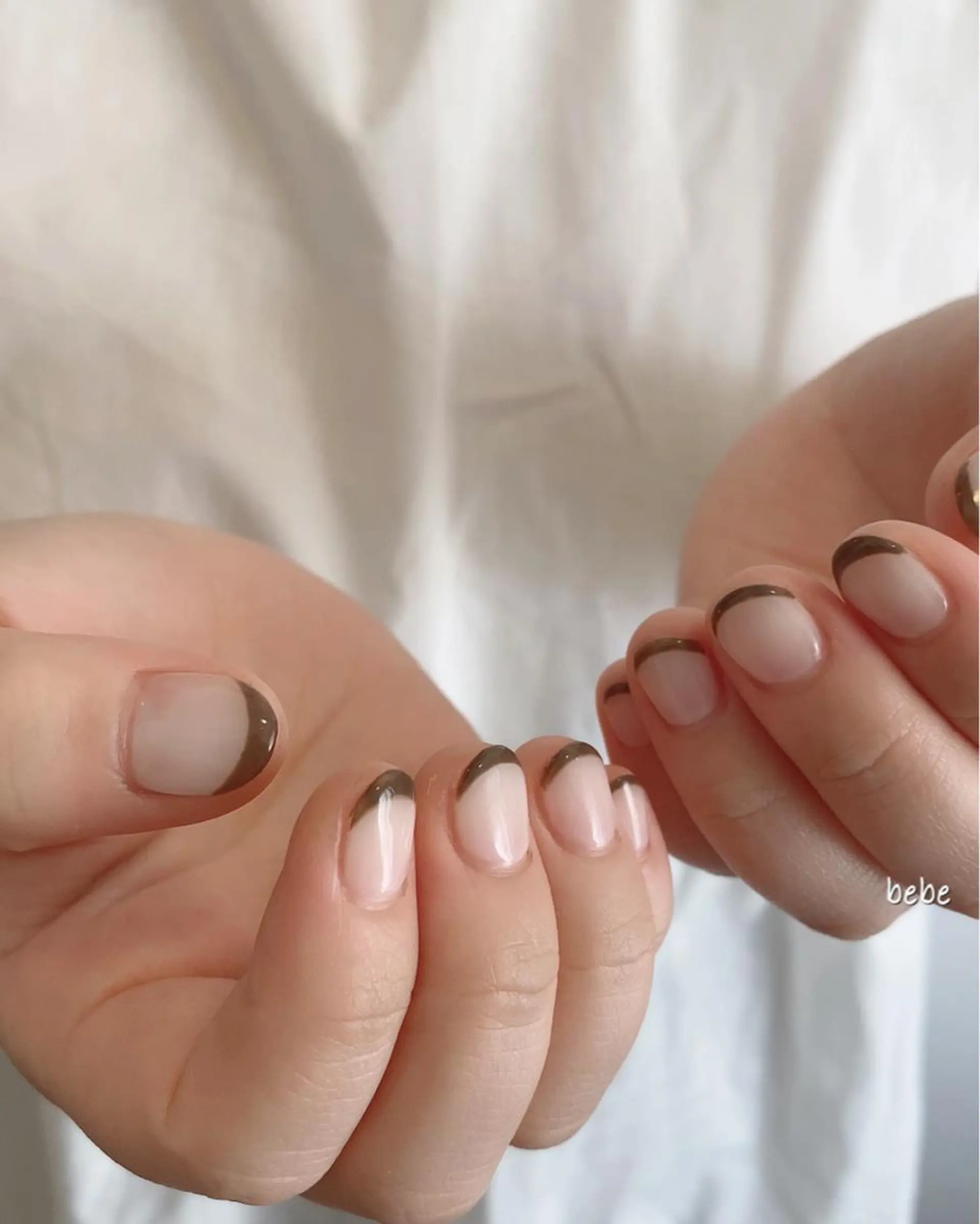 ネイル フレンチネイル Ann. nail.tokyo所属・Ann nailのネイルデザイン
