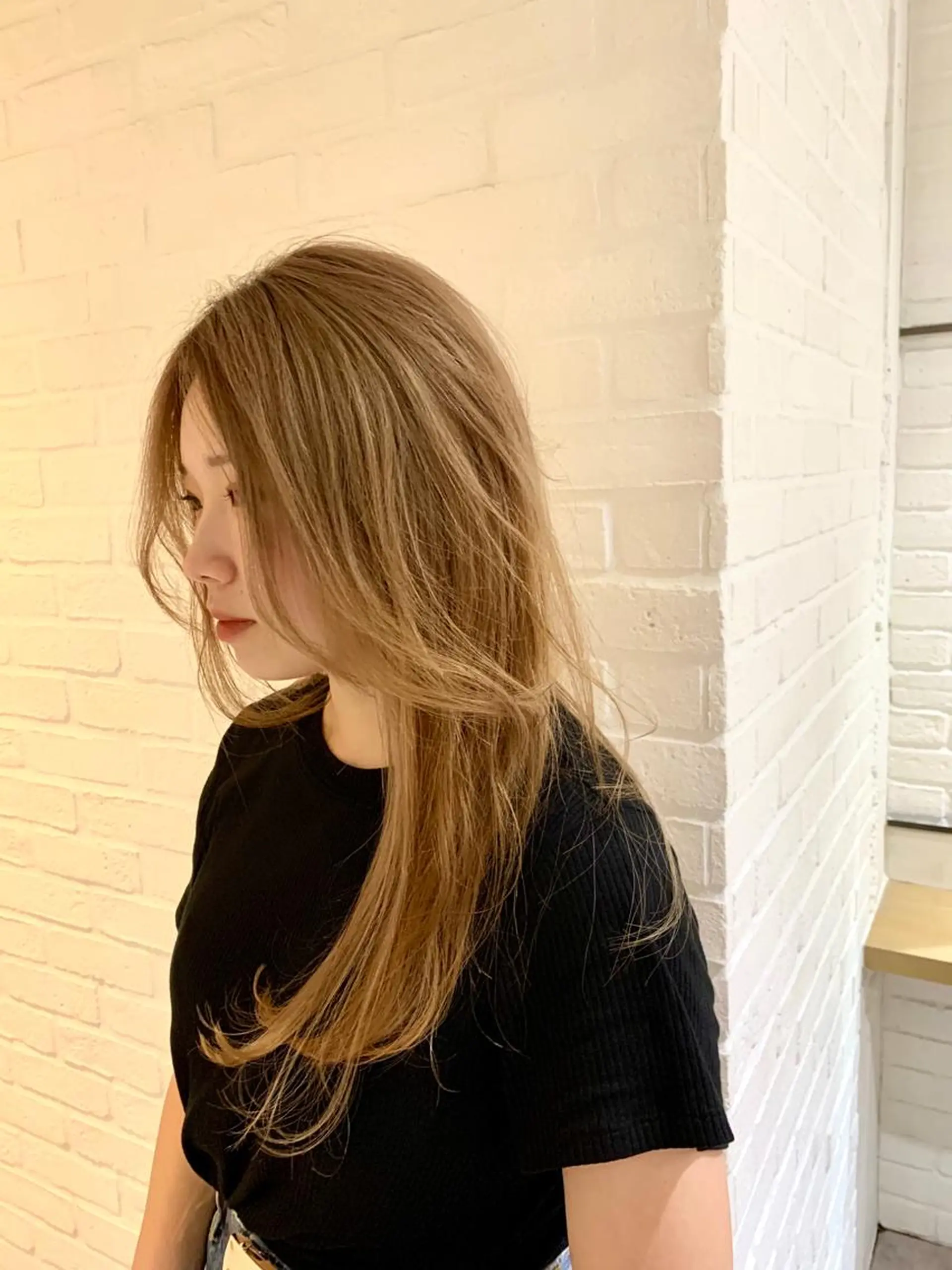 ロング カラー レイヤーカット ロング ウルフカット ウルフレイヤー ヘアカラー トリートメント 💛丁寧さNo.🥇 🧸片山智裕💛のヘアスタイル