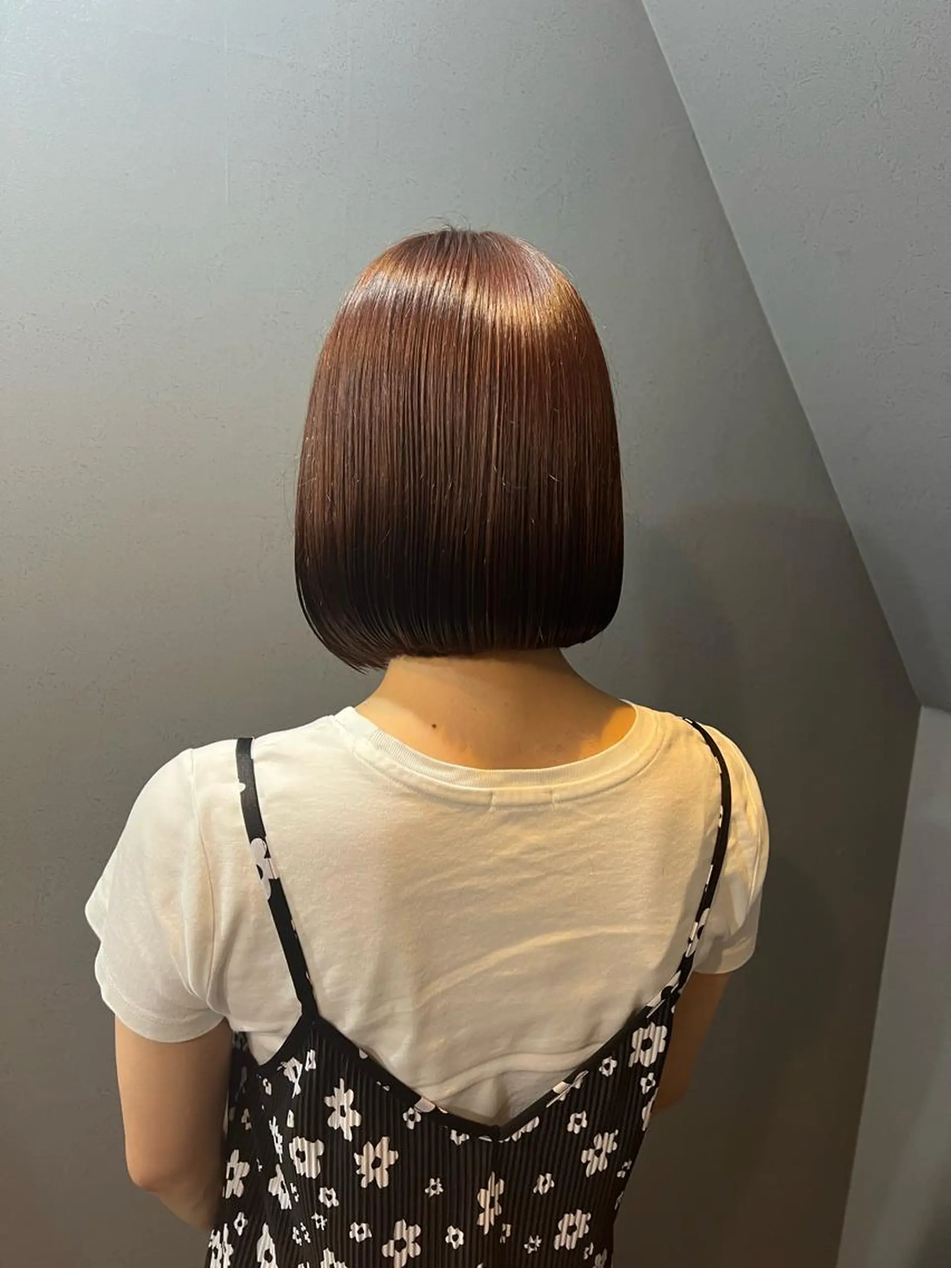 ショート カット ヘアカラー トリートメント ＊くせ毛に特化＊ 【yun】のヘアスタイル