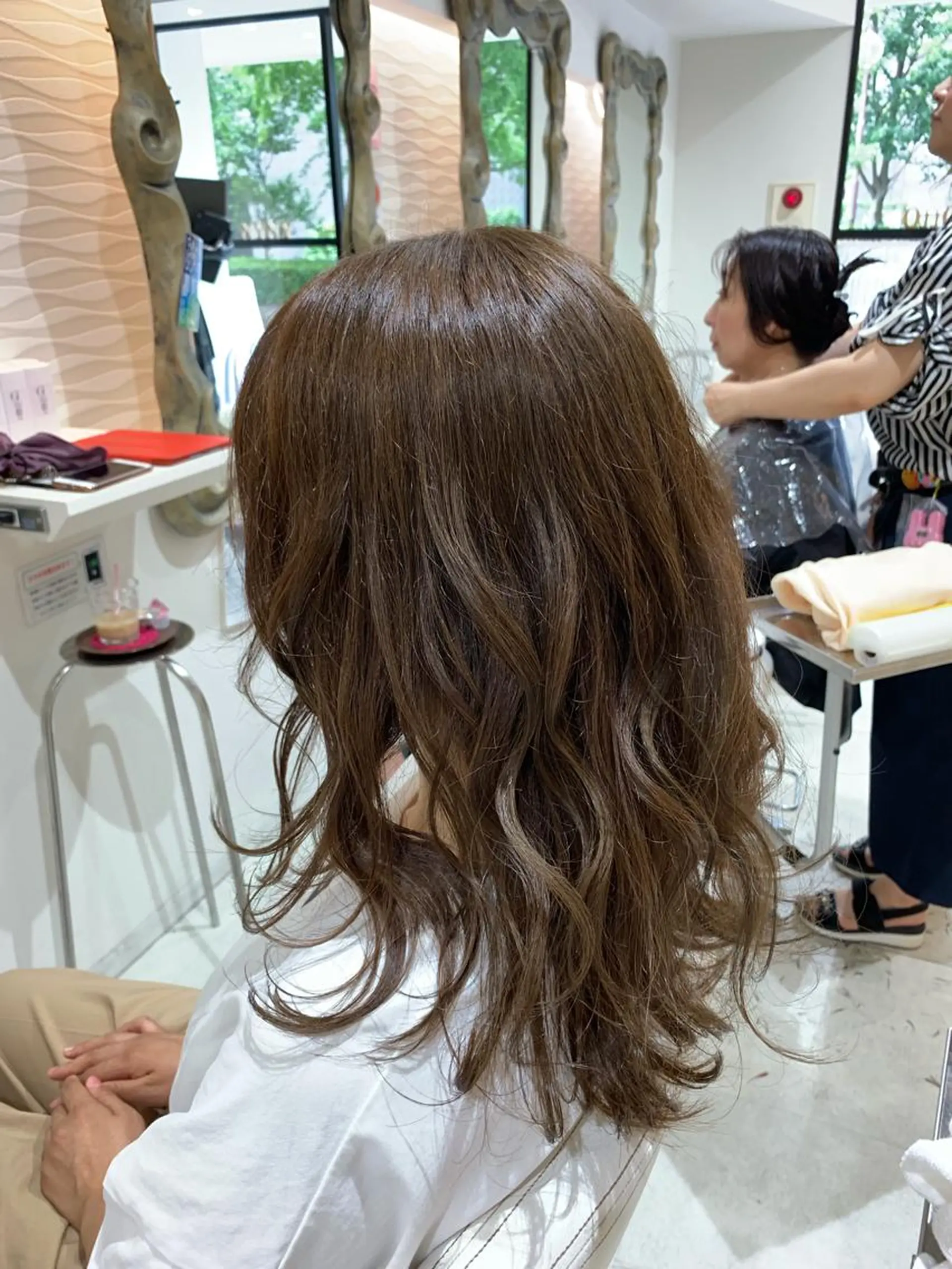 セミロング カラー ヘアカラー トリートメント 松吉 純平のヘアスタイル