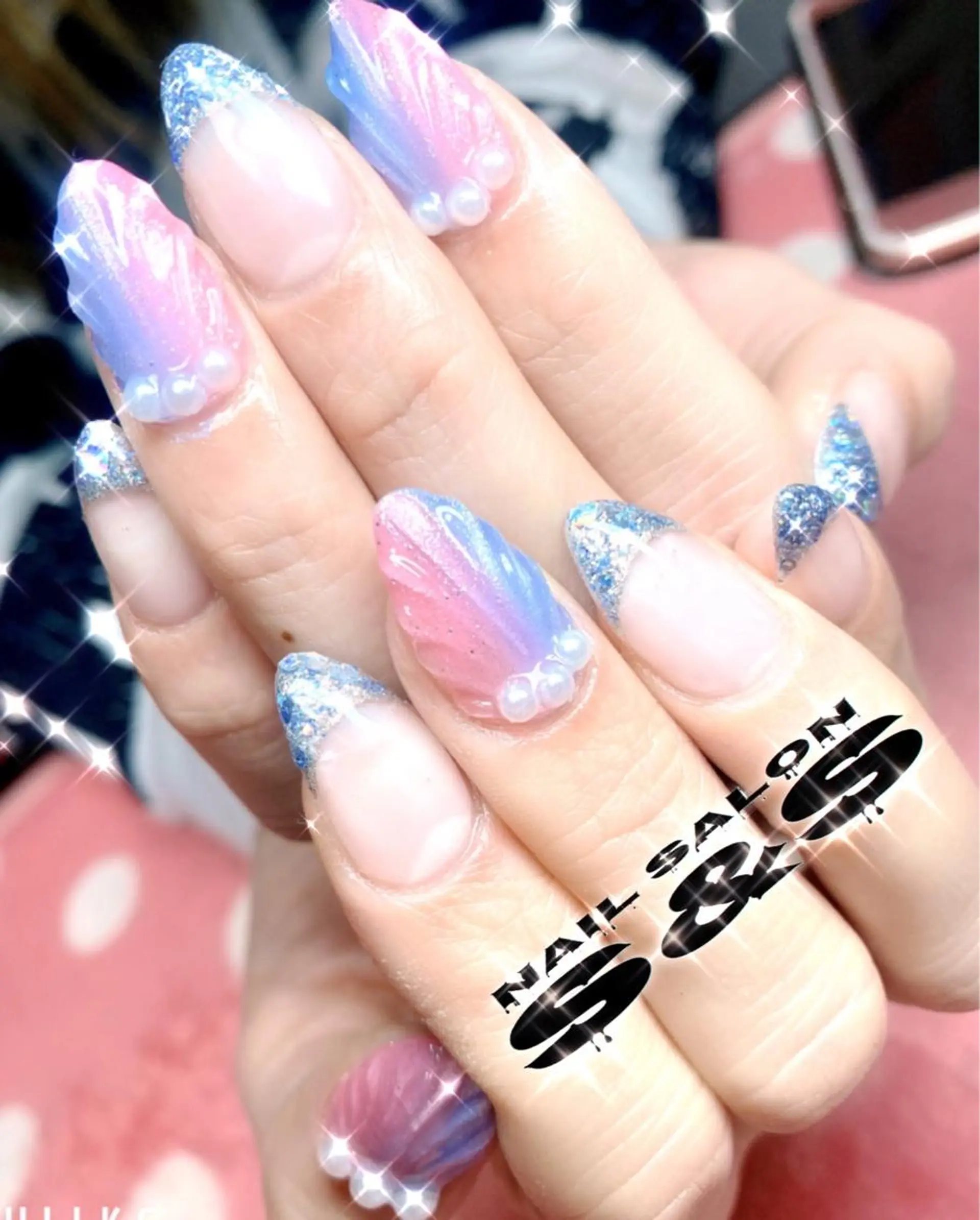 ネイル 長さ出し メンズネイル 持ち込み スカルプネイル S&S 村田小百合のネイルデザイン