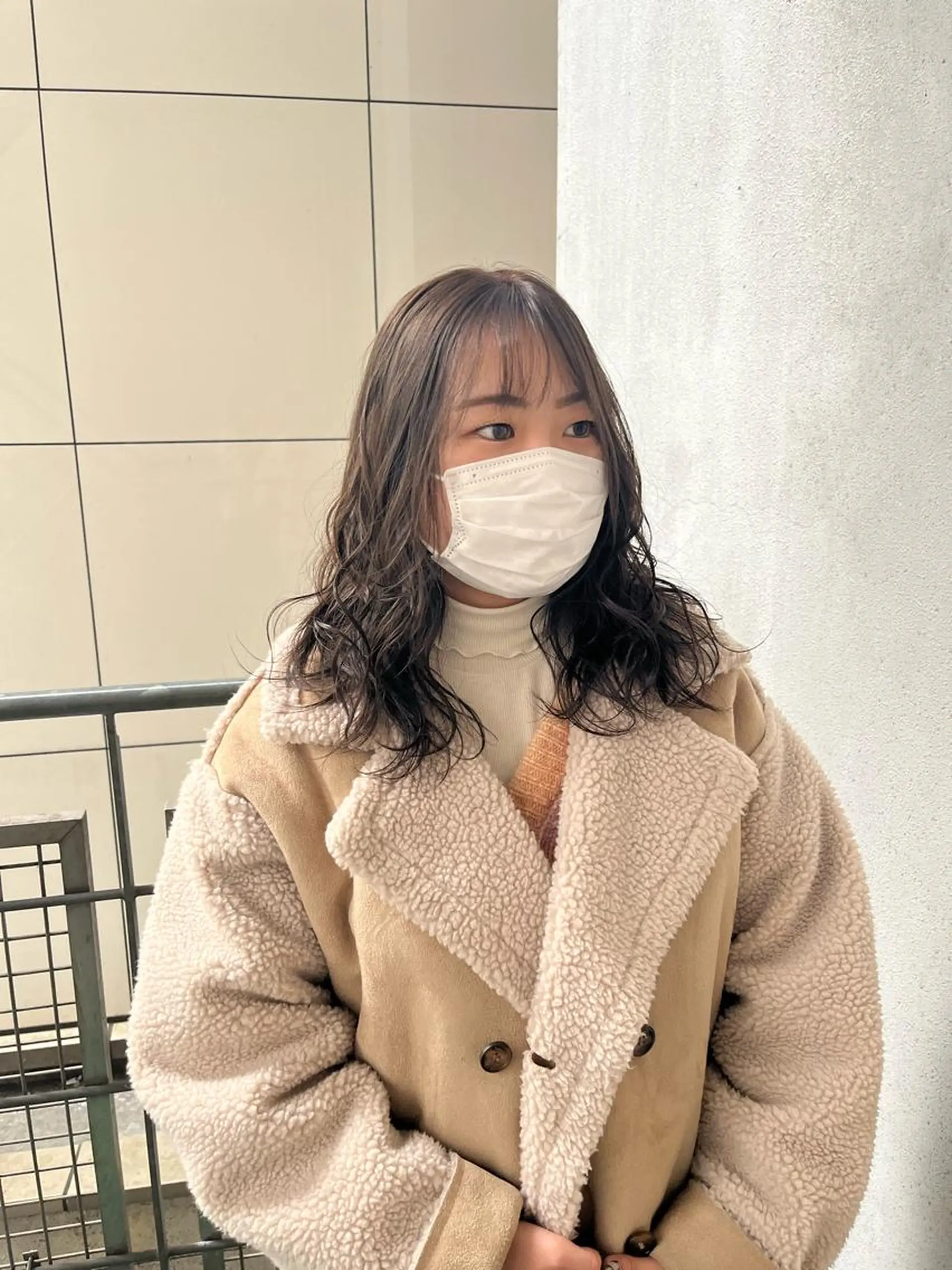 セミロング カラー 透明感カラー ヘアカラー トリートメント 💠つたふうか/ 韓国/メンズヘア💠のヘアスタイル