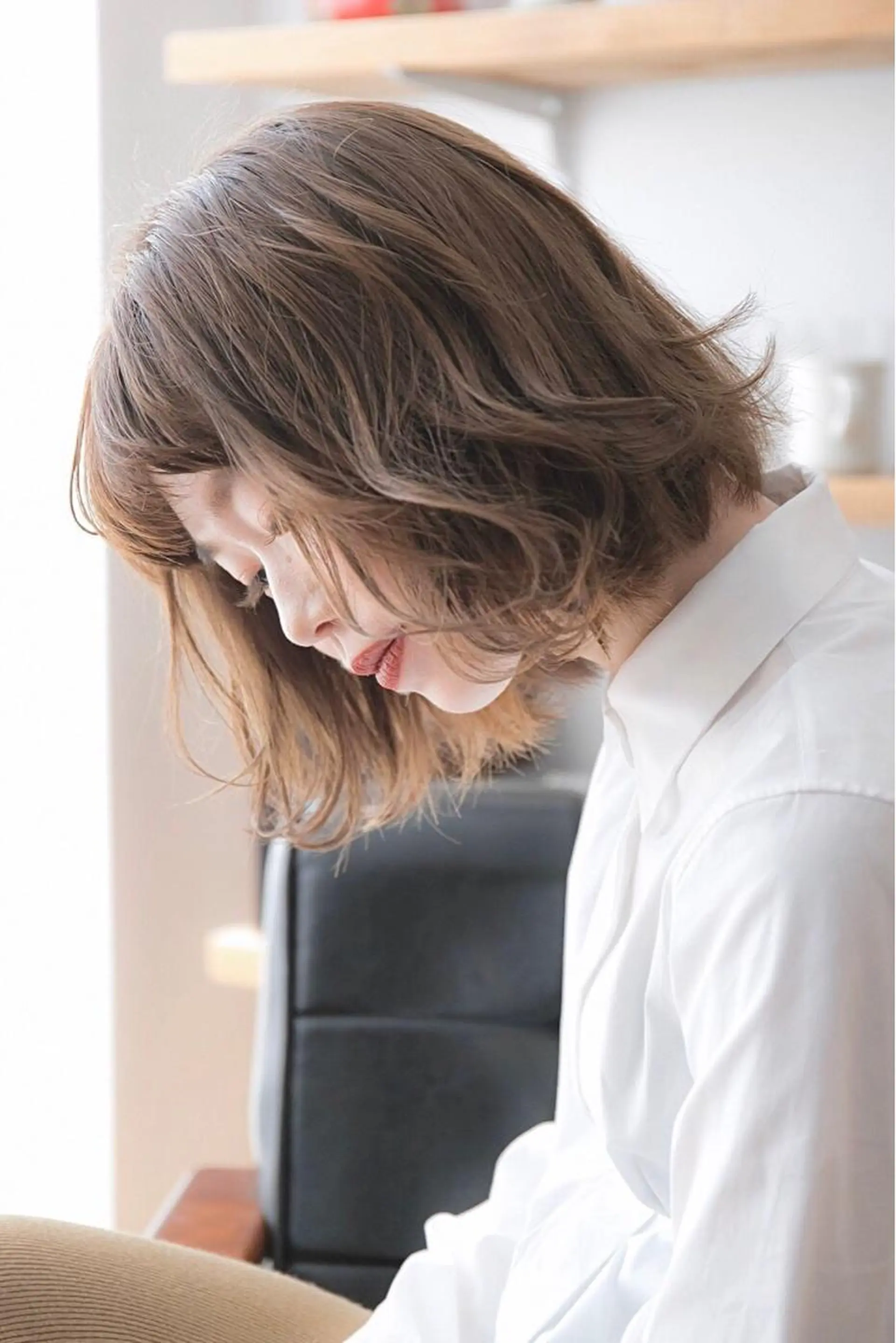 ショート カラー カット ヘアカラー トリートメント 嶋佐 昌大 シマサマオのヘアスタイル