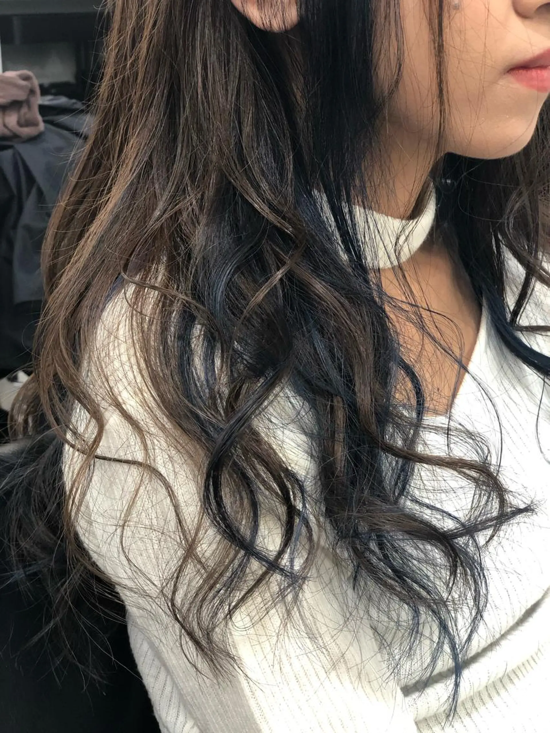 セミロング ヘアカラー Lia所属・縮毛矯正の達人 ☆ 松本のヘアスタイル
