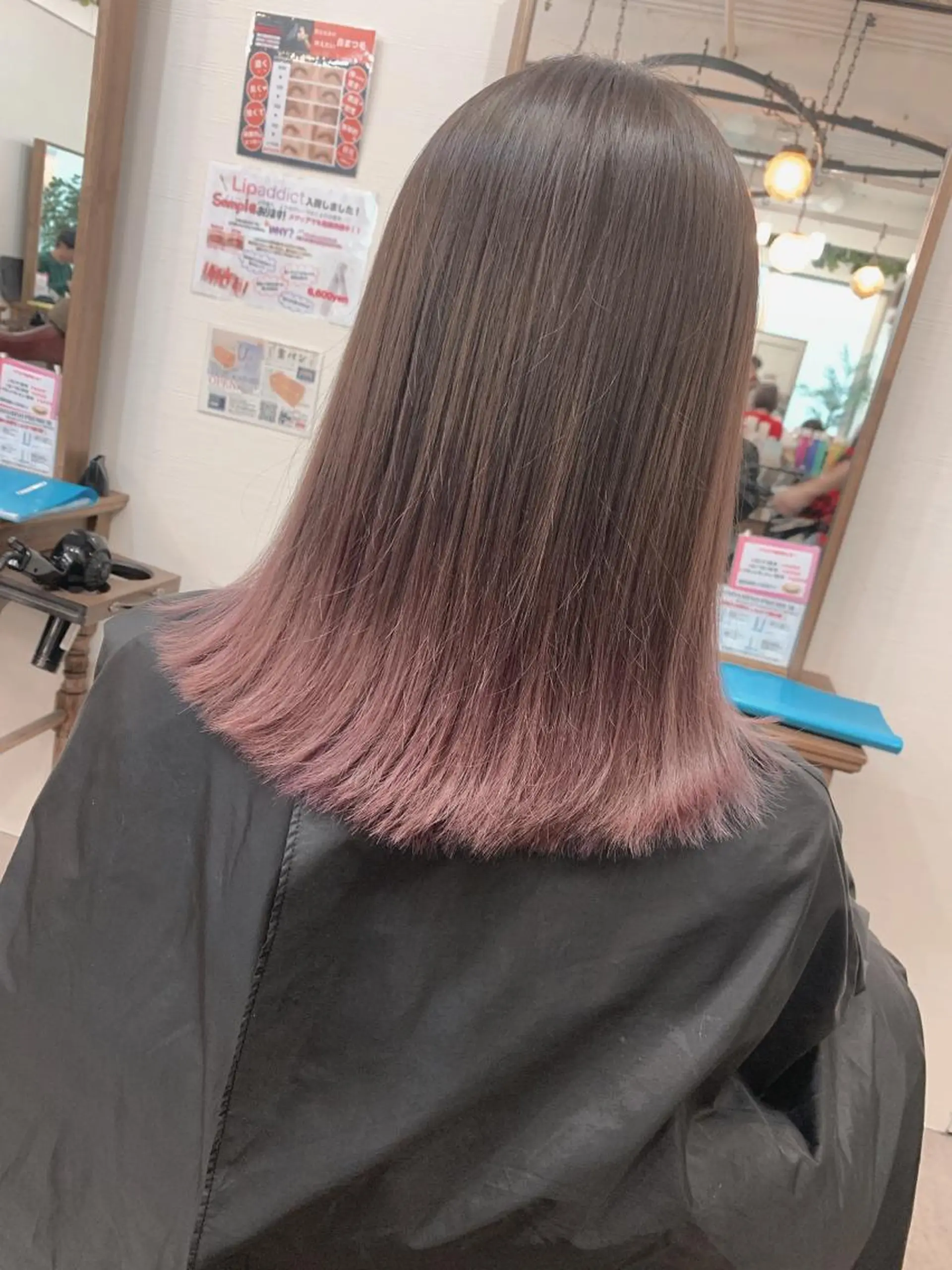 セミロング パーマ美容師 /小泉賢徒のヘアスタイル
