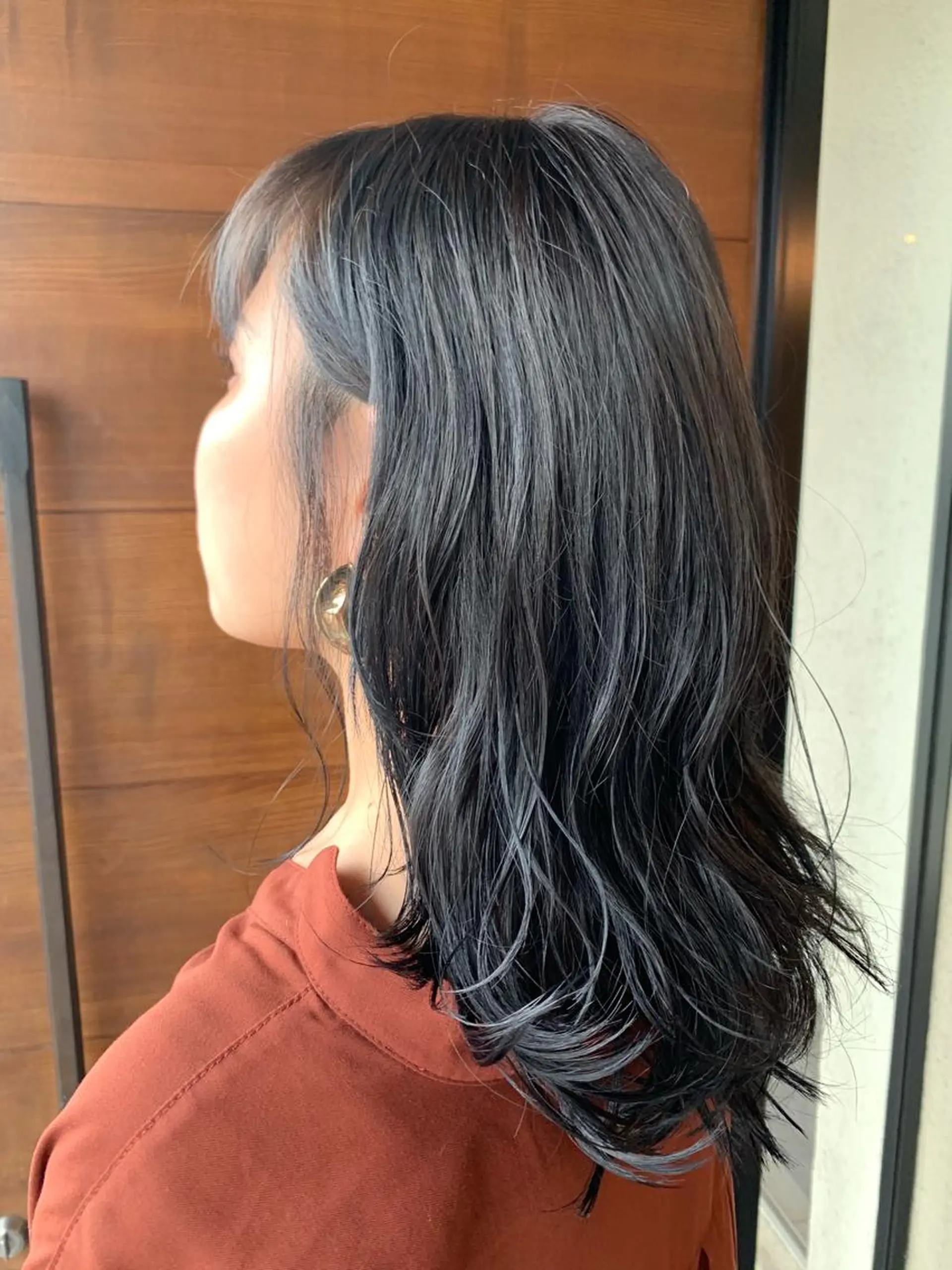 セミロング カラー ヘアカラー トリートメント IORI #韓国ヘア#髪質改善のヘアスタイル