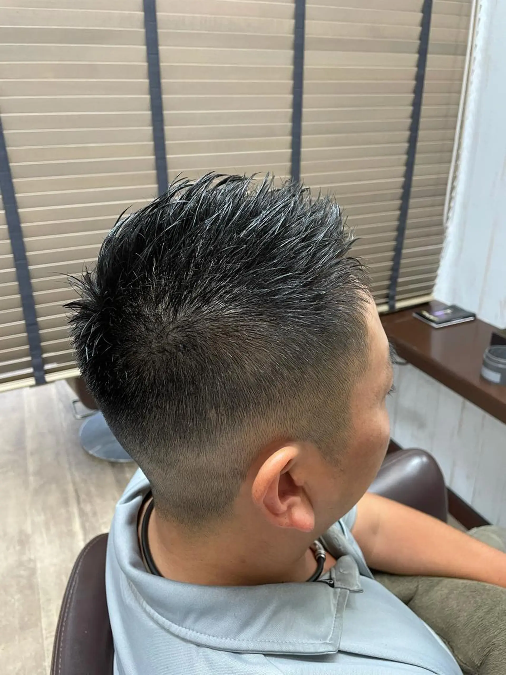 メンズ フェードカット モヒカン ORDER MADE  hair salon maison4u所属・佐々木 浩之のヘアスタイル