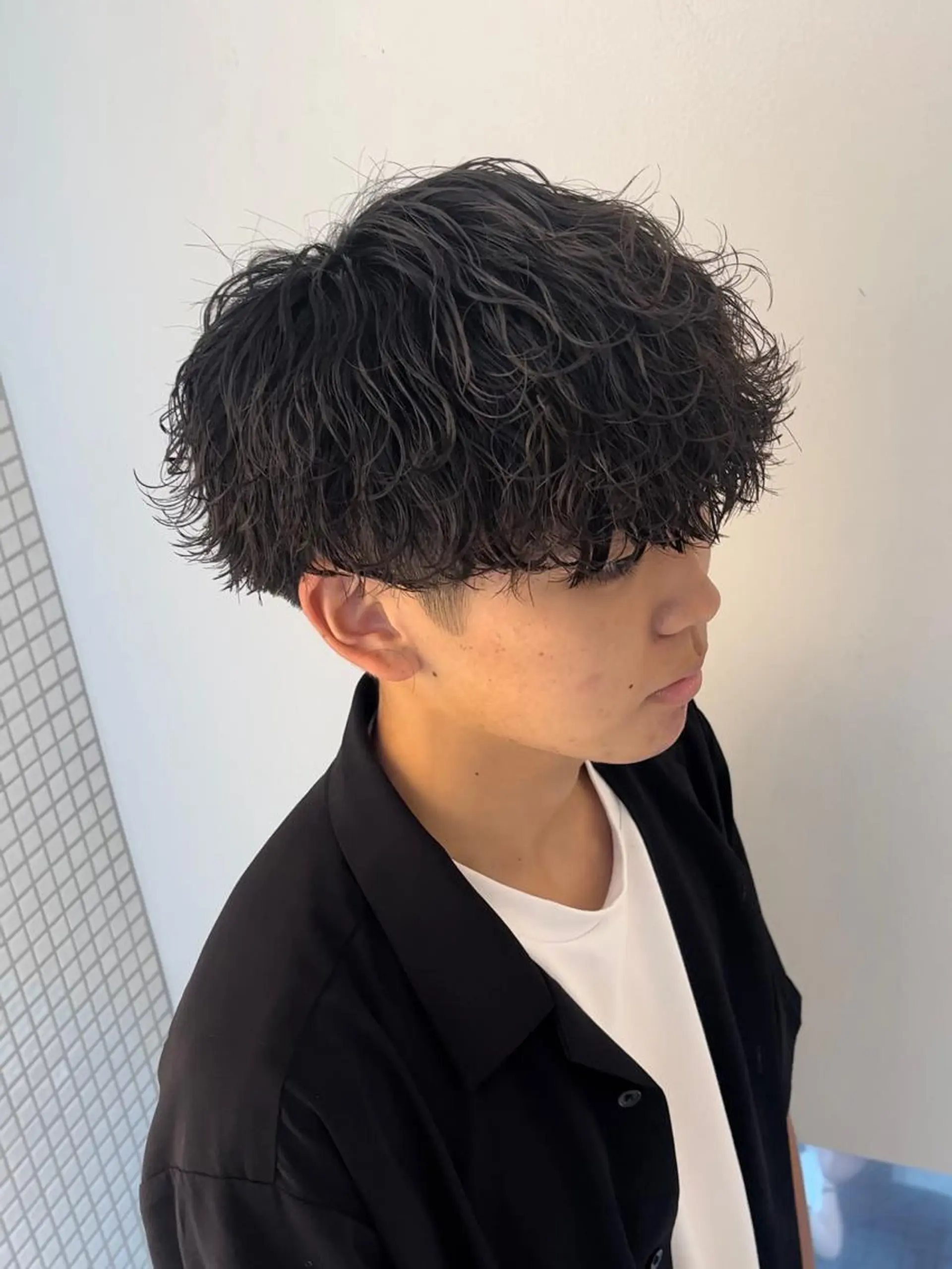 パーマ メンズ メンズパーマ 波巻きパーマ 【メンズ特化】 寺田遥輝のヘアスタイル