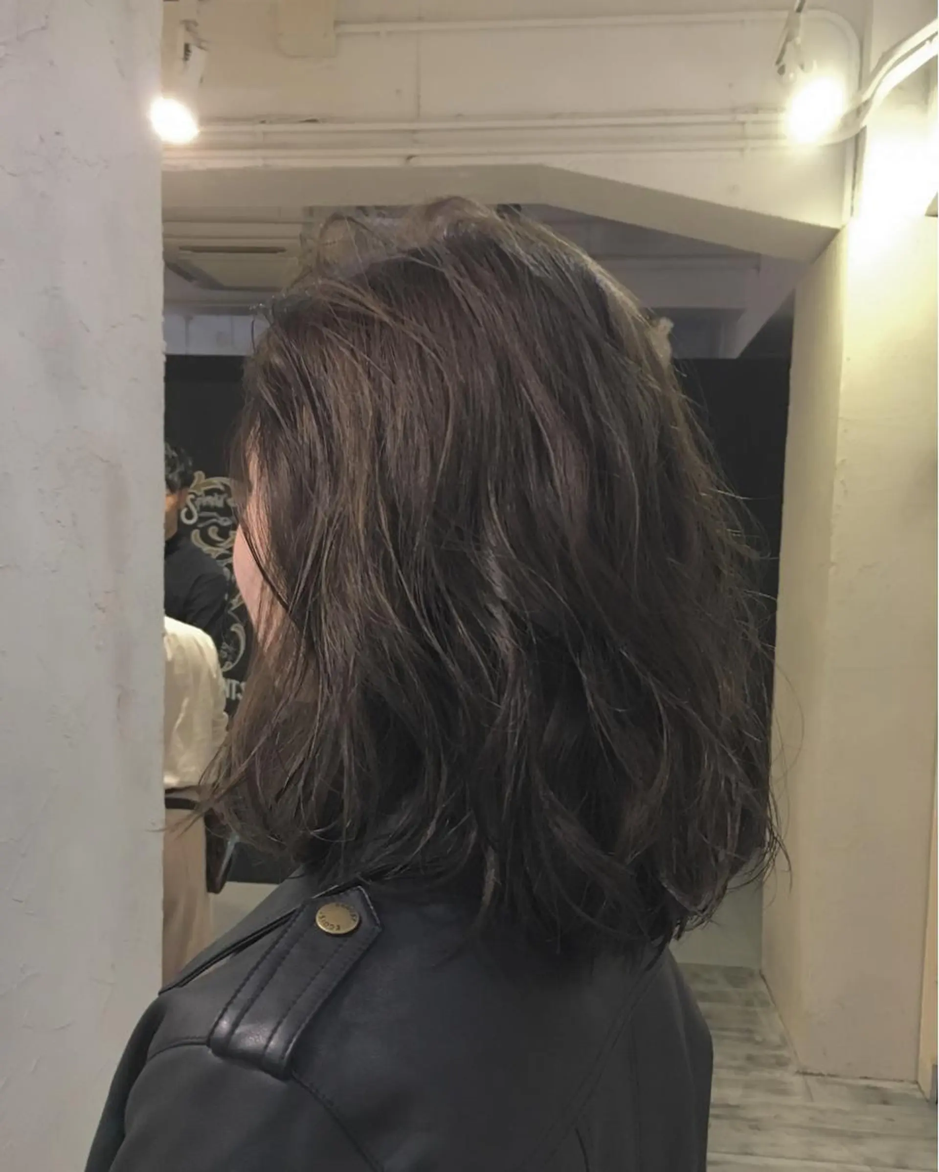ロング カラー グレージュ イルミナカラー LoRE hair 四条河原町　西尾友里のヘアスタイル