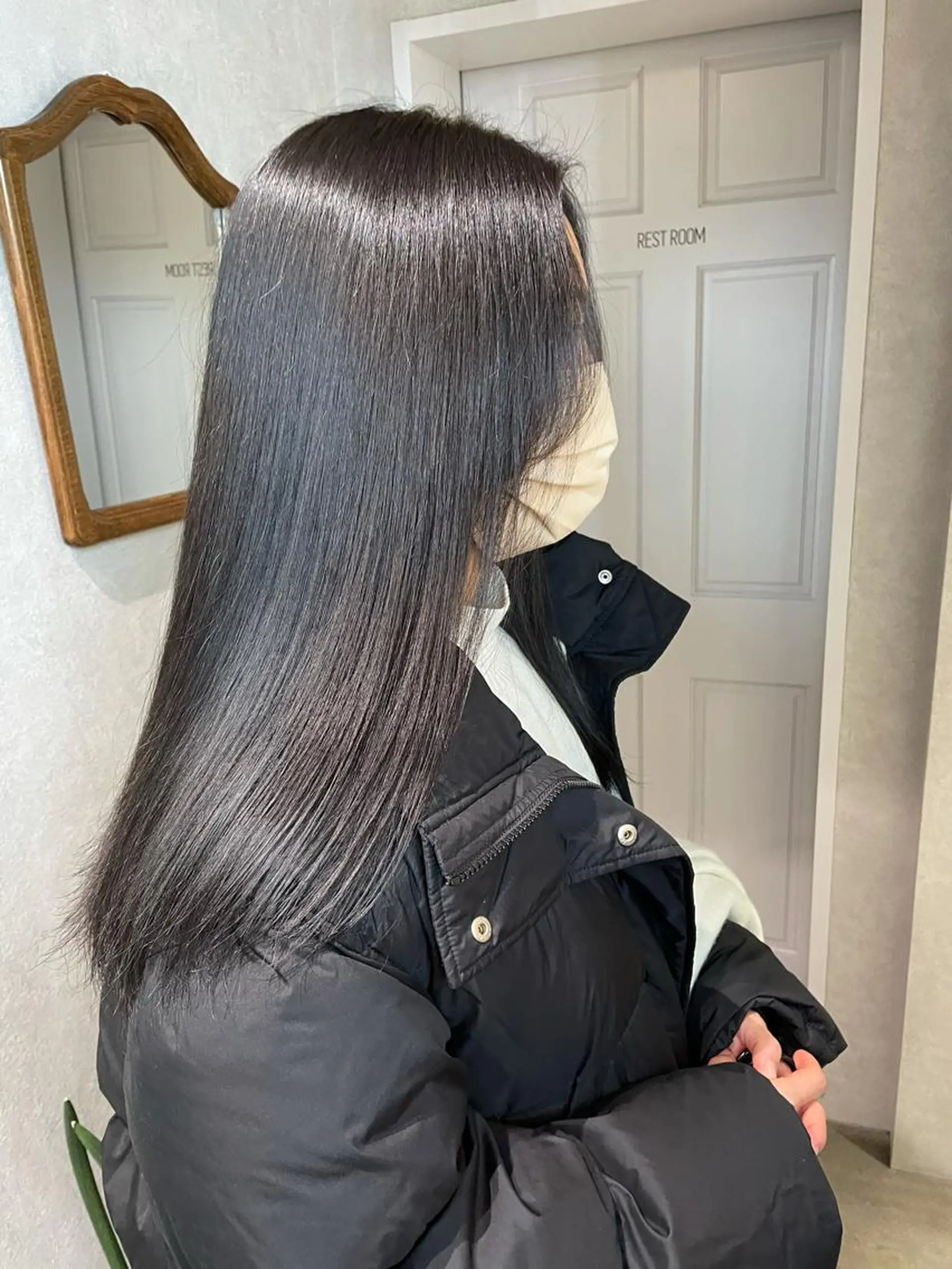 ロング カラー 透明感カラー ヘアカラー ナチュラル透明感🌱 小山美樹子のヘアスタイル