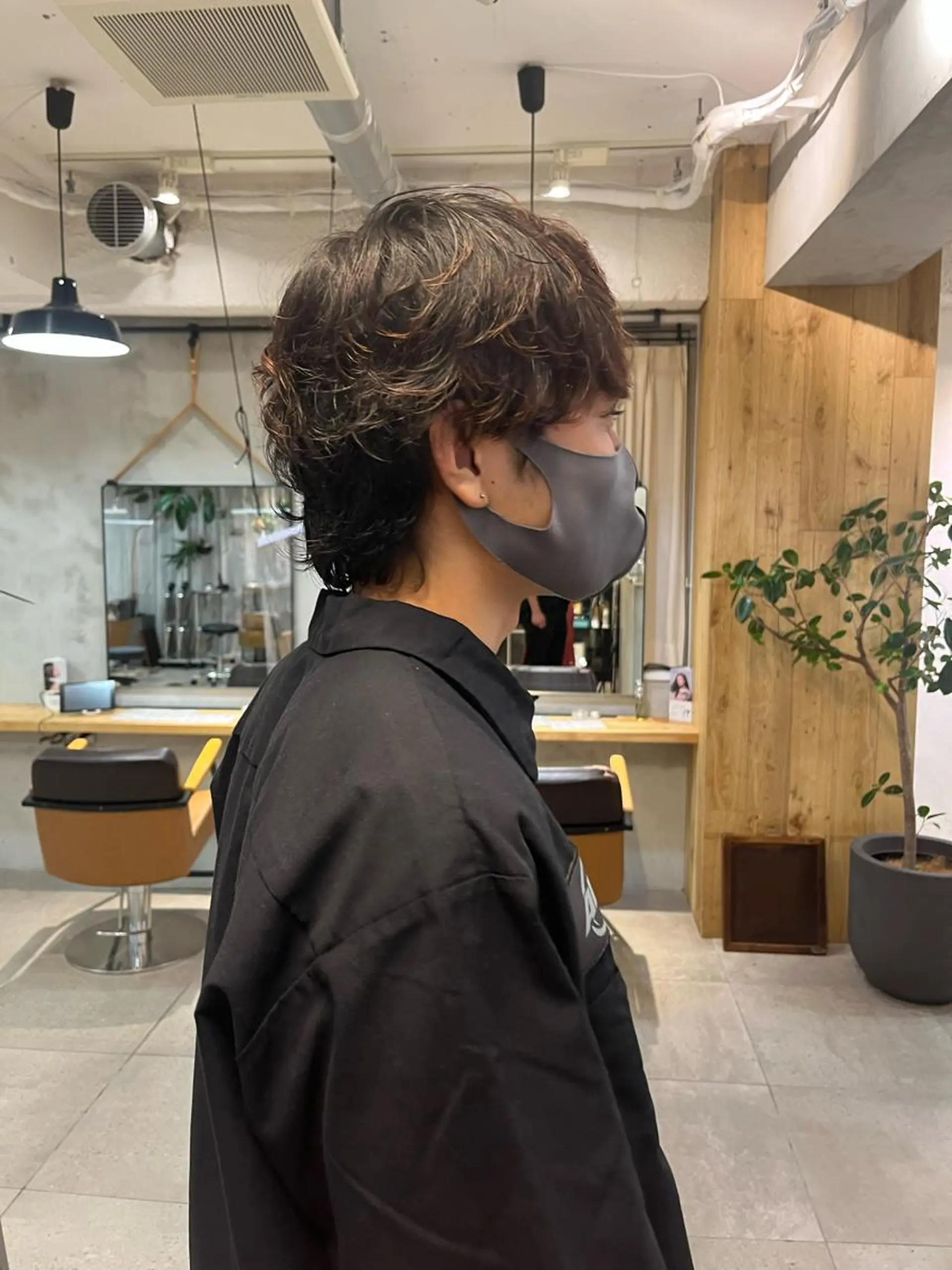 パーマ メンズ お洒落パーマ/ボブ ❄️Tomoka❄️のヘアスタイル