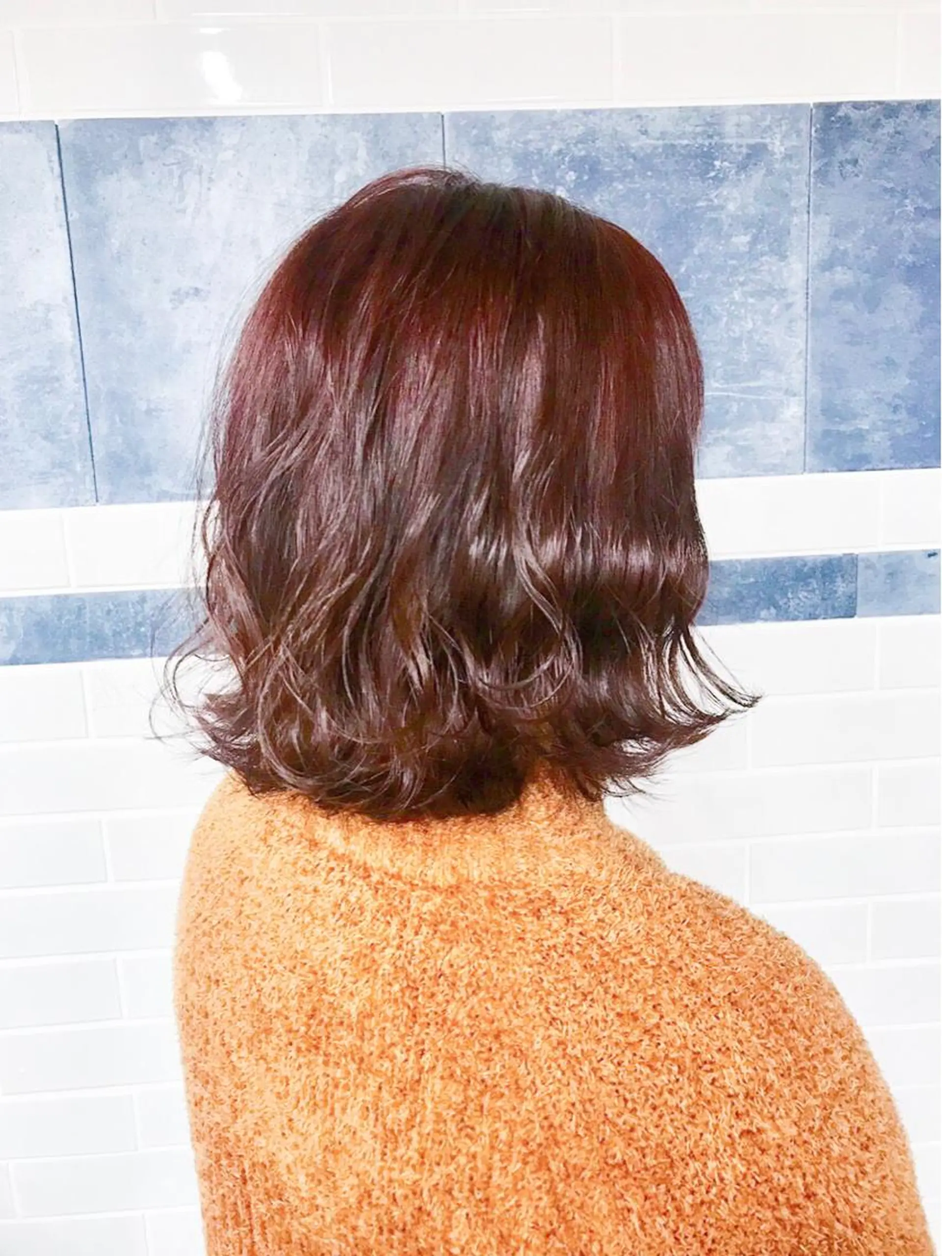 ミディアム カラー イルミナカラー カット ヘアカラー トリートメント ❤️Ruminate 日暮里店❤️のヘアスタイル