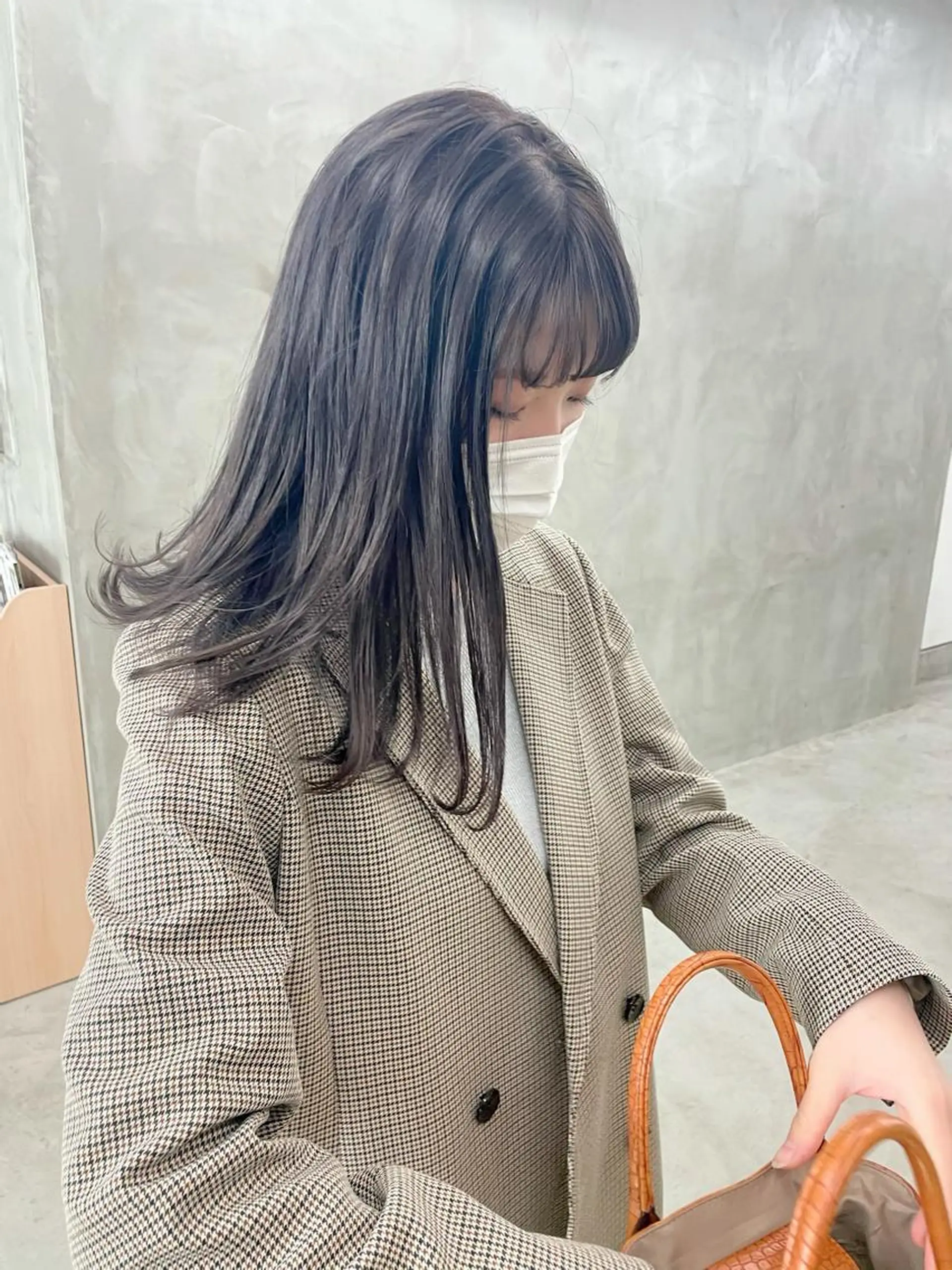 セミロング カラー yurika☁️ 似合わせ｜レイヤーのヘアスタイル