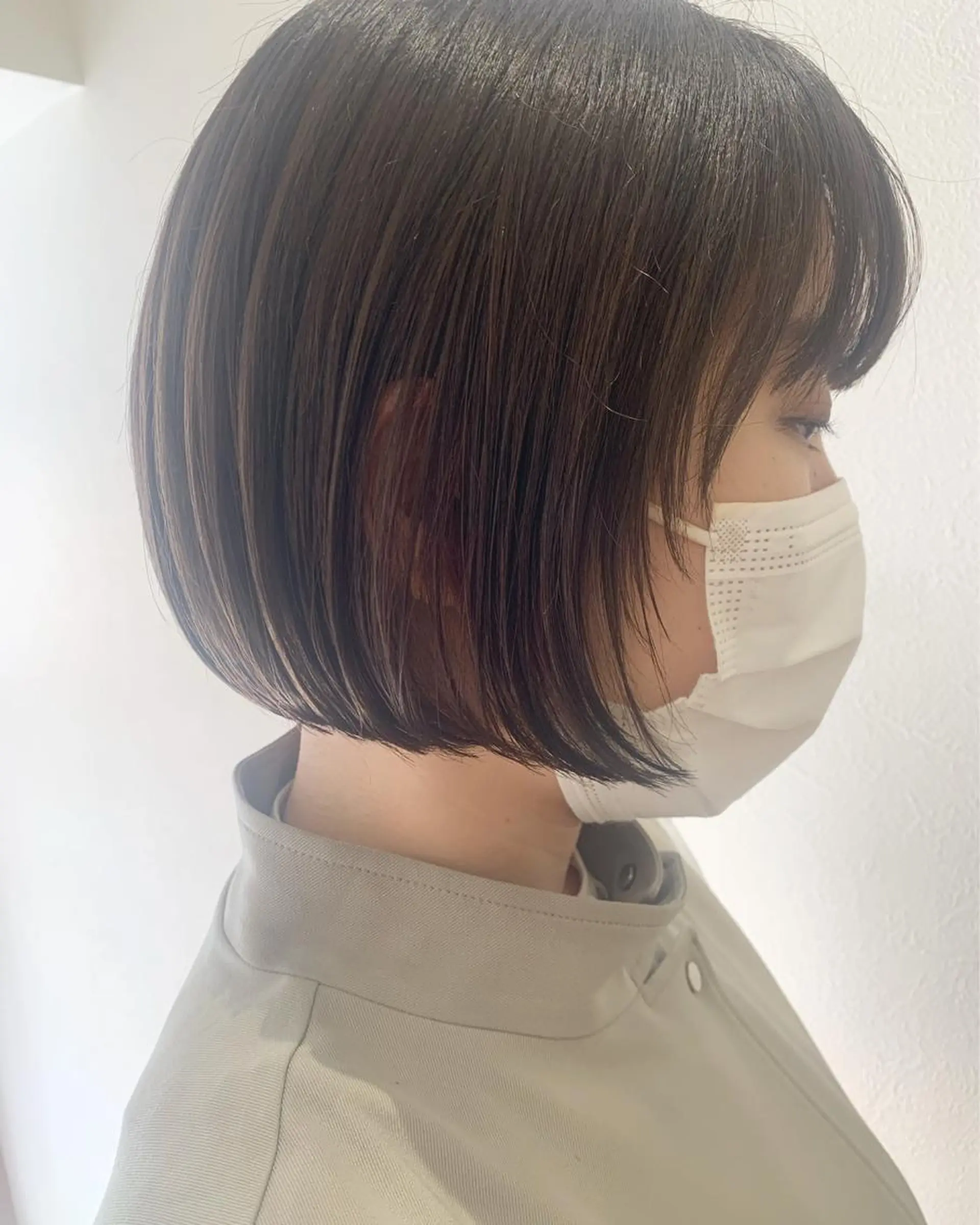 ショート カラー ボブ カット ヘアカラー トリートメント hub hair レイヤー/透明感のヘアスタイル