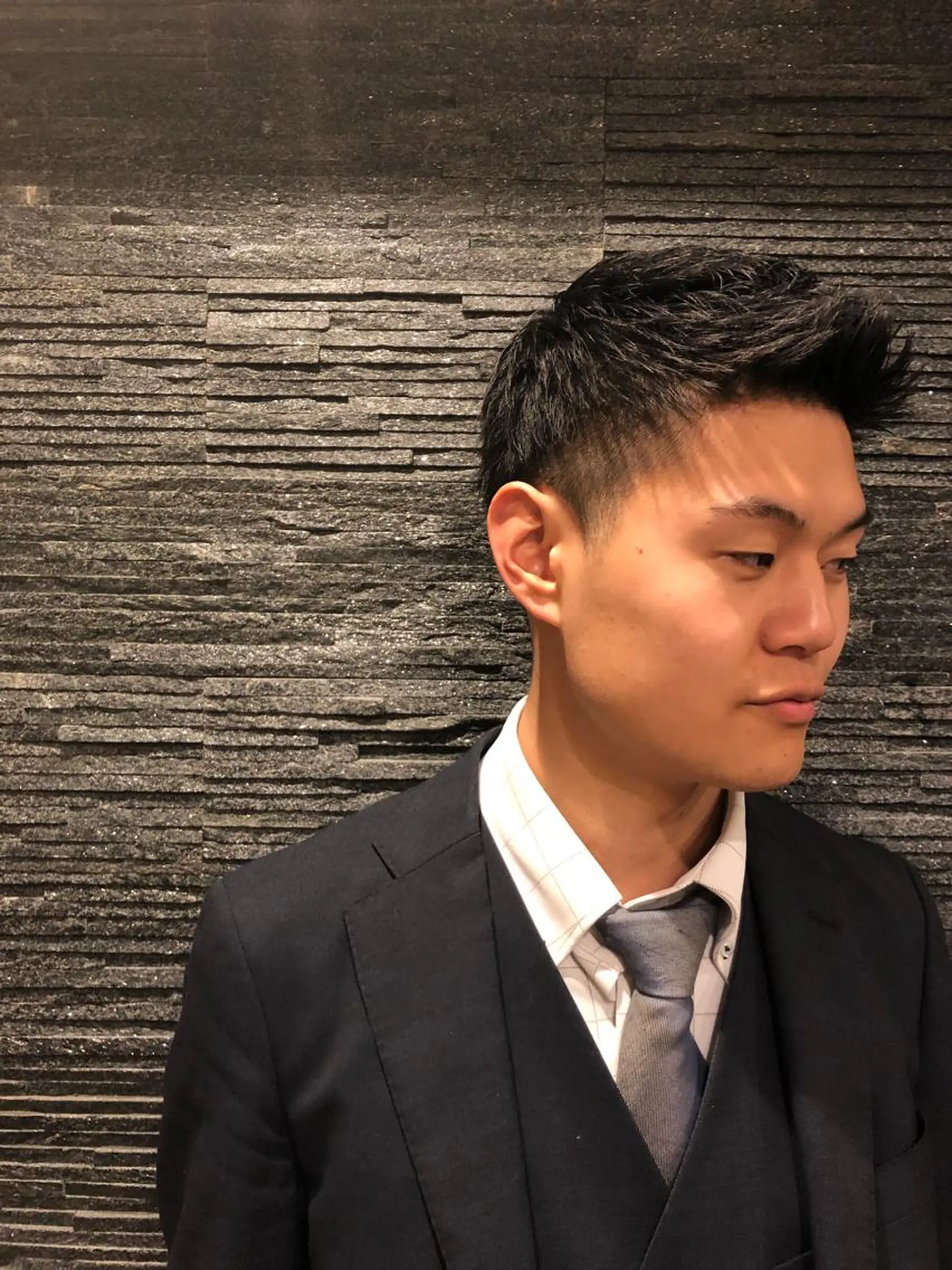 ショート メンズ ヒロ銀座所属・牧 颯斗のヘアスタイル