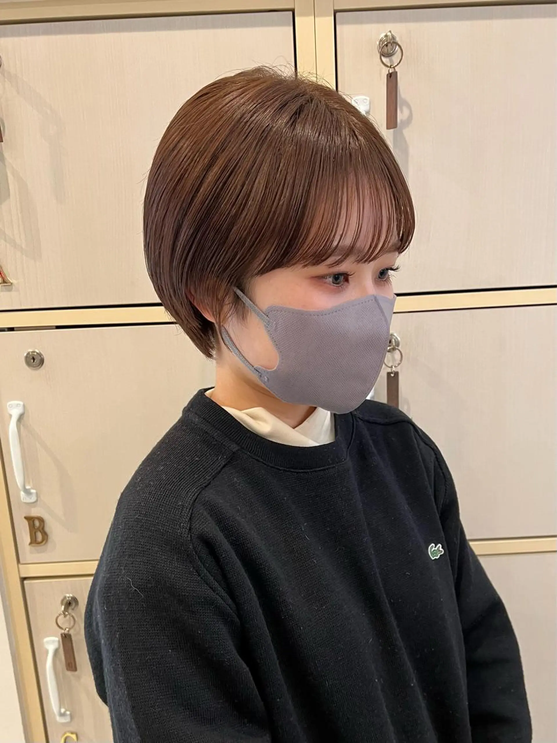 ショート 淺井 捺央のヘアスタイル