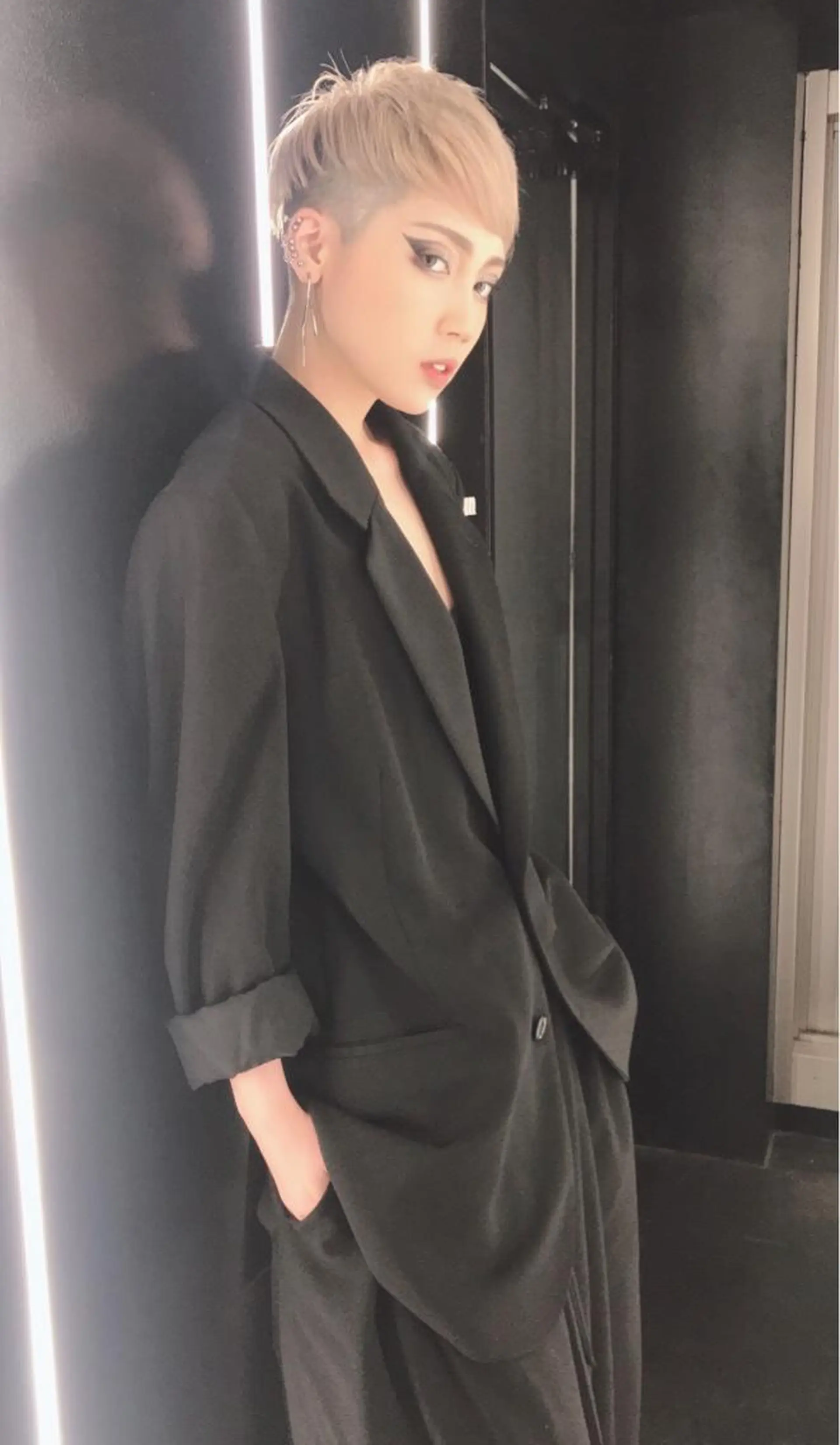 ショート カラー ベリーショート ショートヘア 森本 笑のヘアスタイル