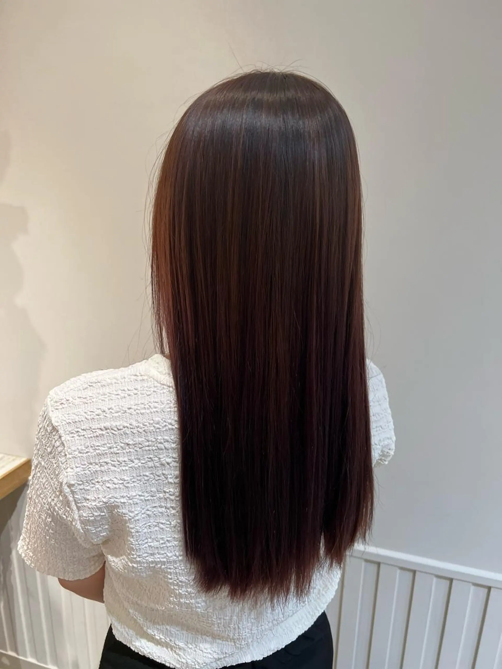 ロング パープルカラー カット ヘアカラー 🦋 Saki🦋のヘアスタイル