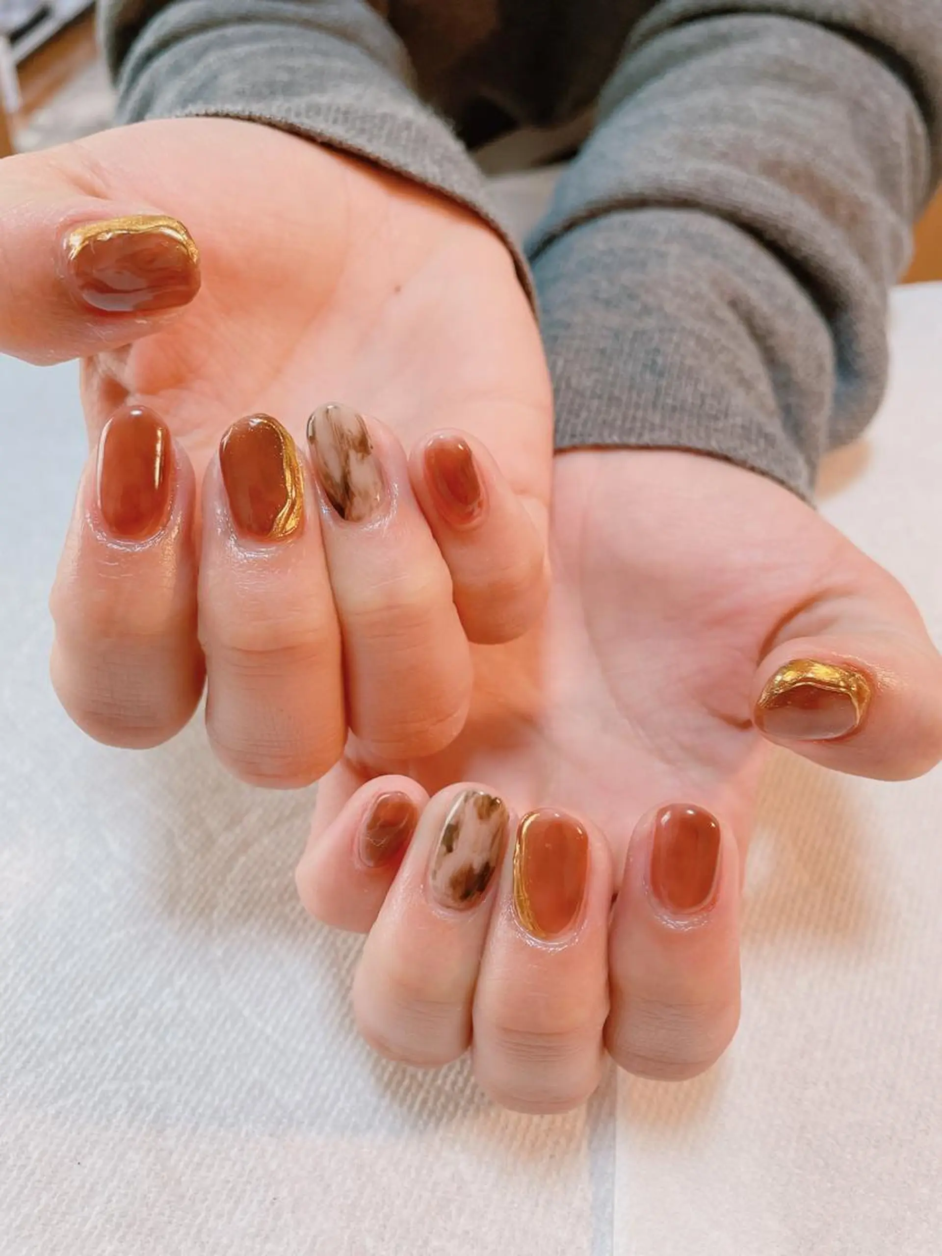 ネイル ハンドネイル nakamoto yuukaのネイルデザイン