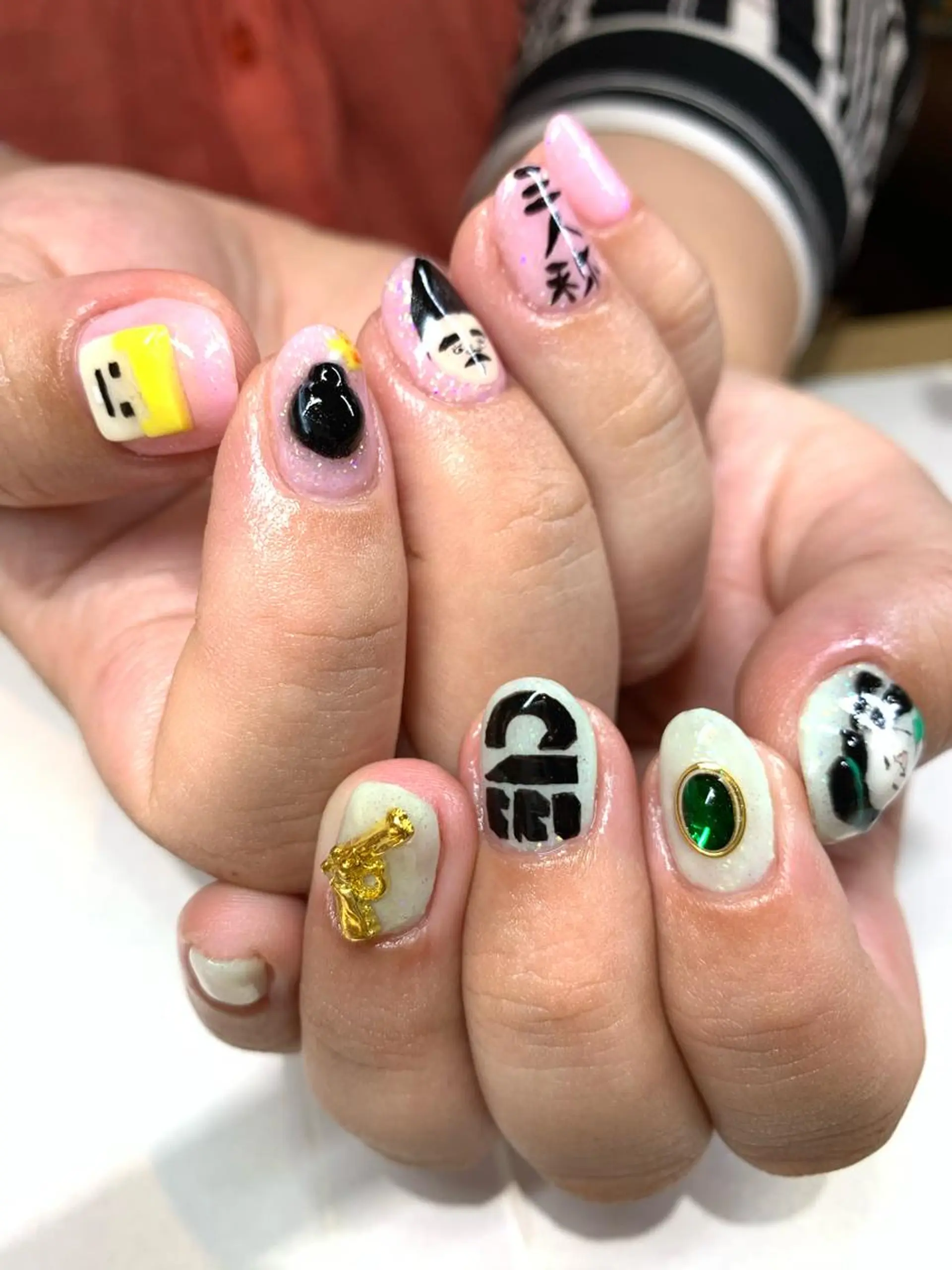 ネイル ハンドネイル glow_ nailのネイルデザイン