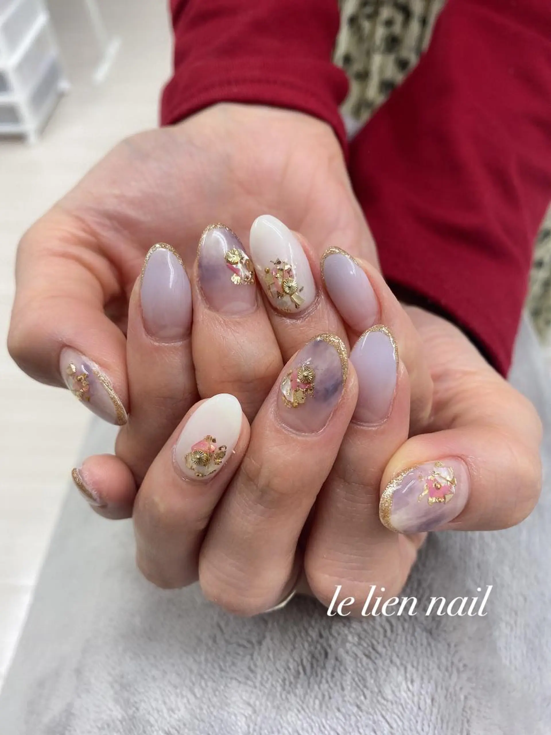 ネイル アートネイル ハンドネイル le lien nailのネイルデザイン