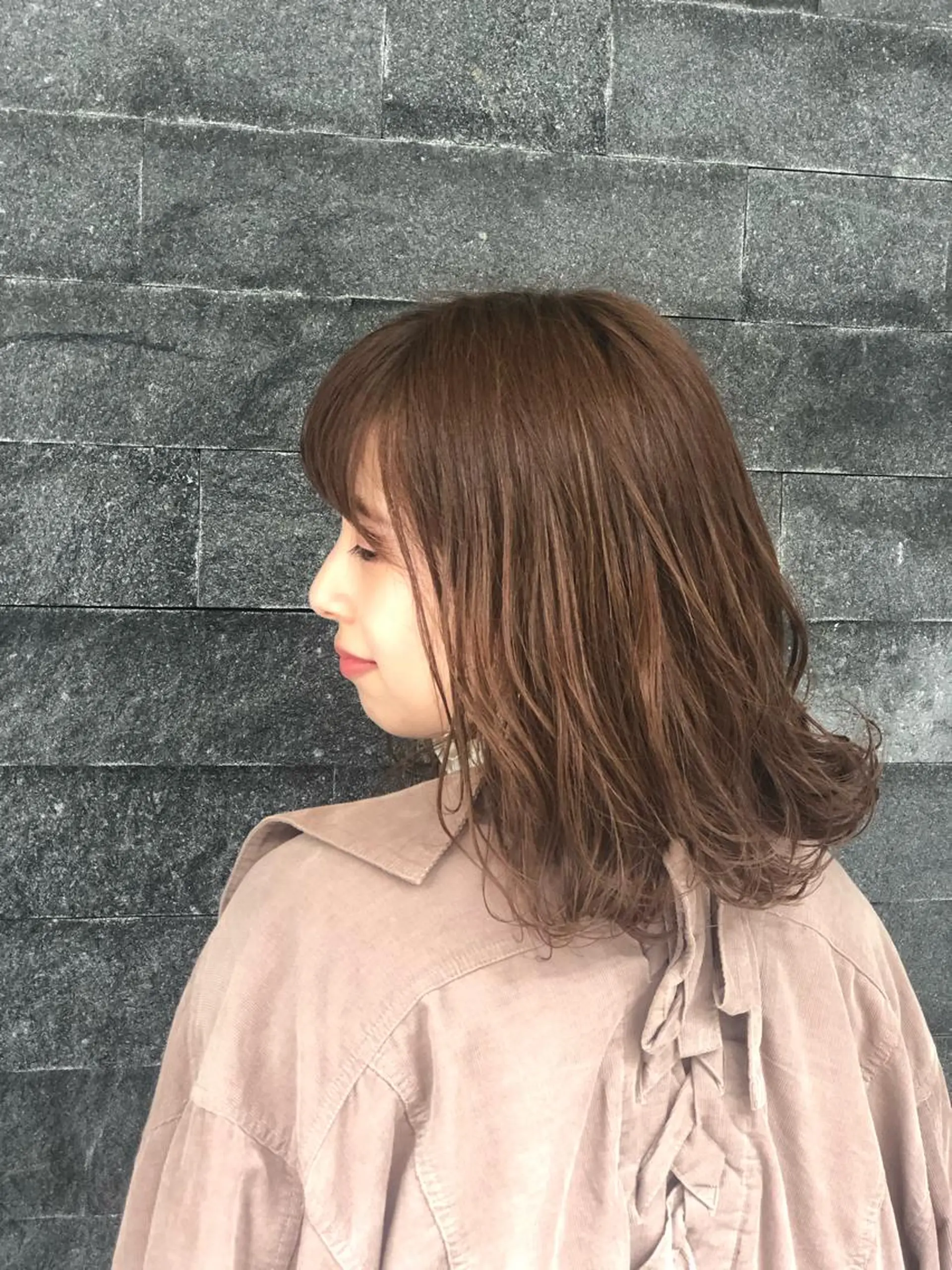 ミディアム カラー カット ヘアカラー トリートメント Clay所属・及川 祐輔のヘアスタイル