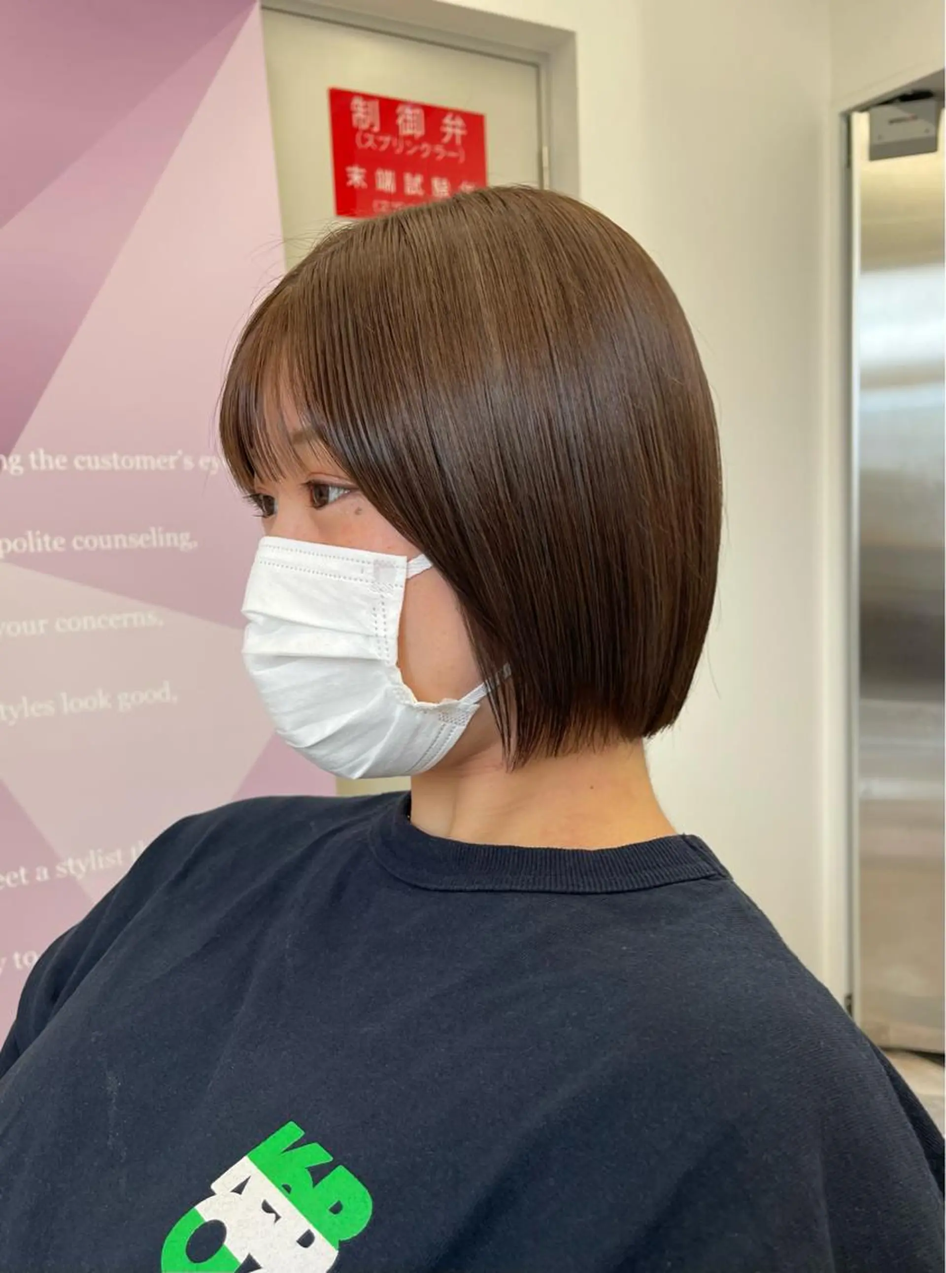 ショート 店長 MANAMI /ブリーチ/骨格ボブのヘアスタイル