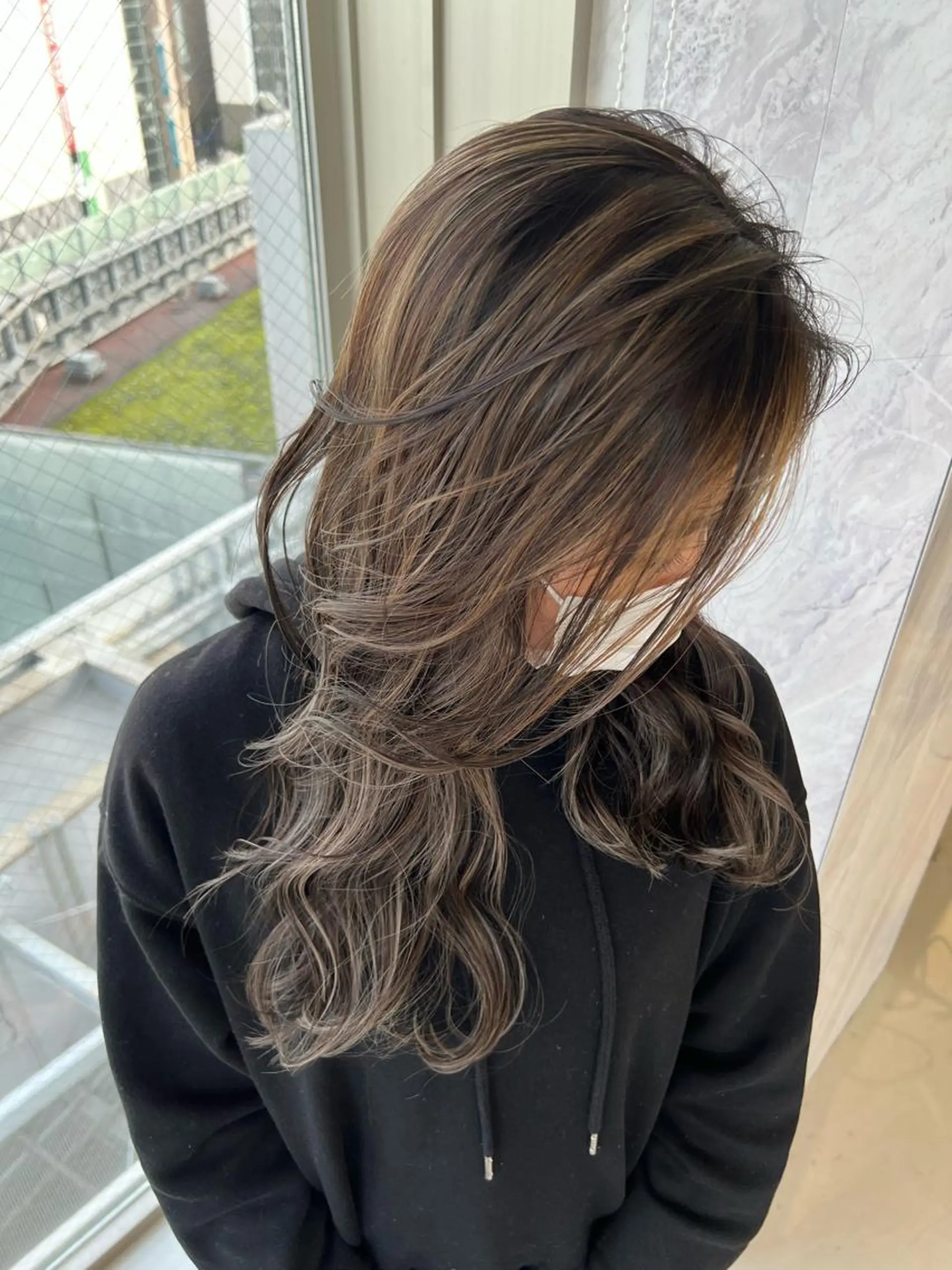 ロング ハイライト DAYS 2nd 久木山湧也のヘアスタイル
