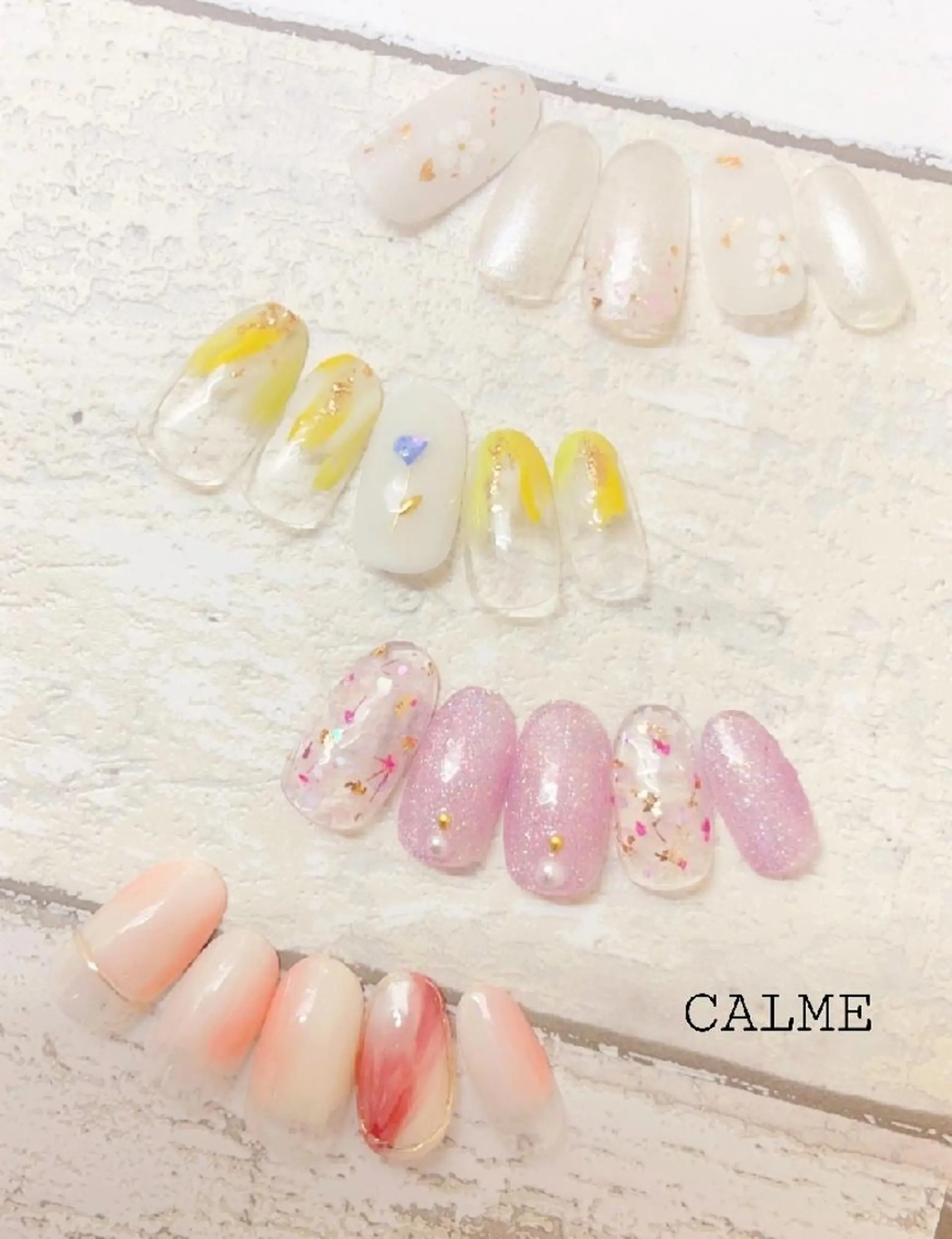 ネイル ハンドネイル CALME ♡のネイルデザイン