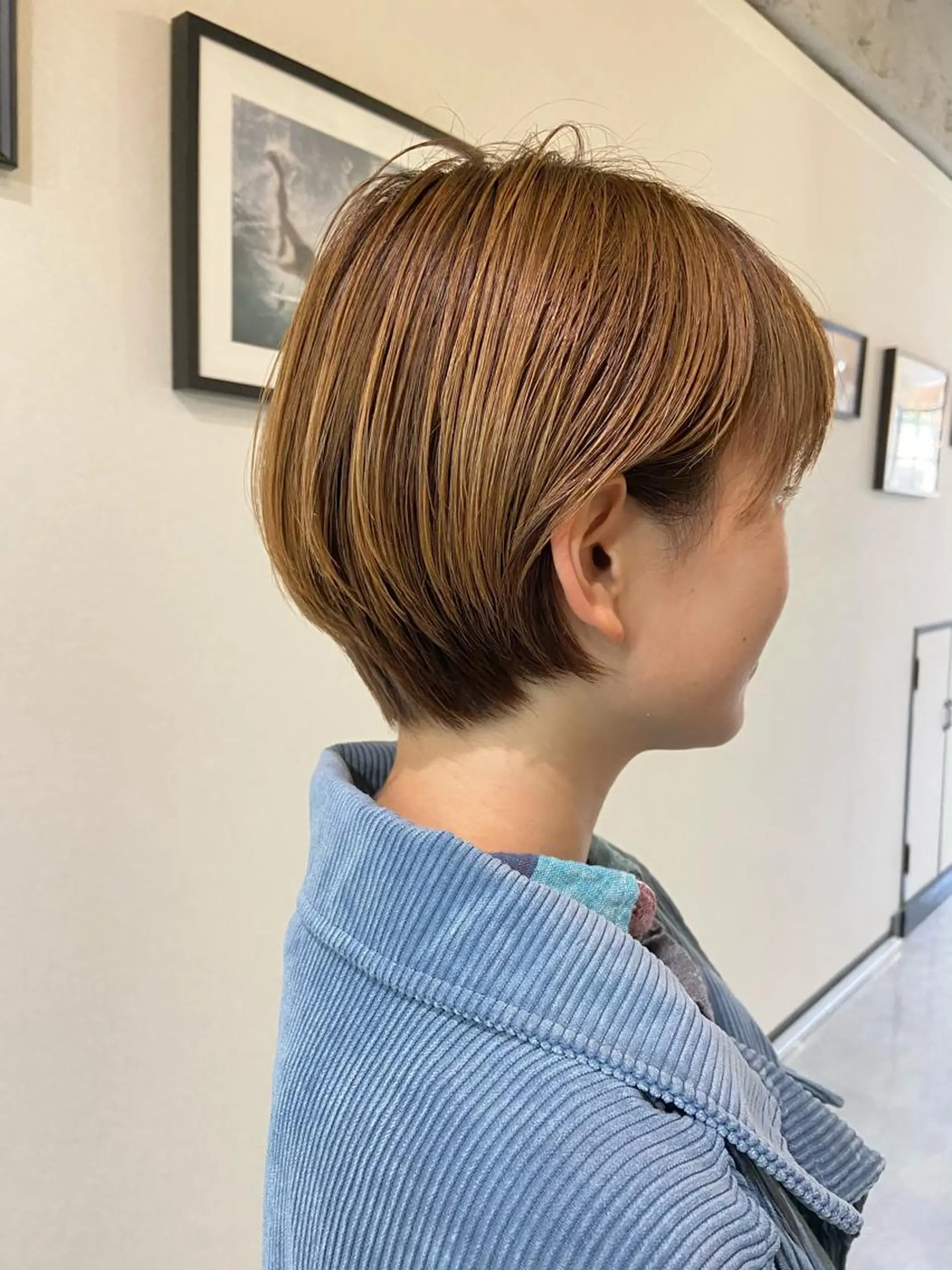 ショート ショートヘア 田中 あやなのヘアスタイル