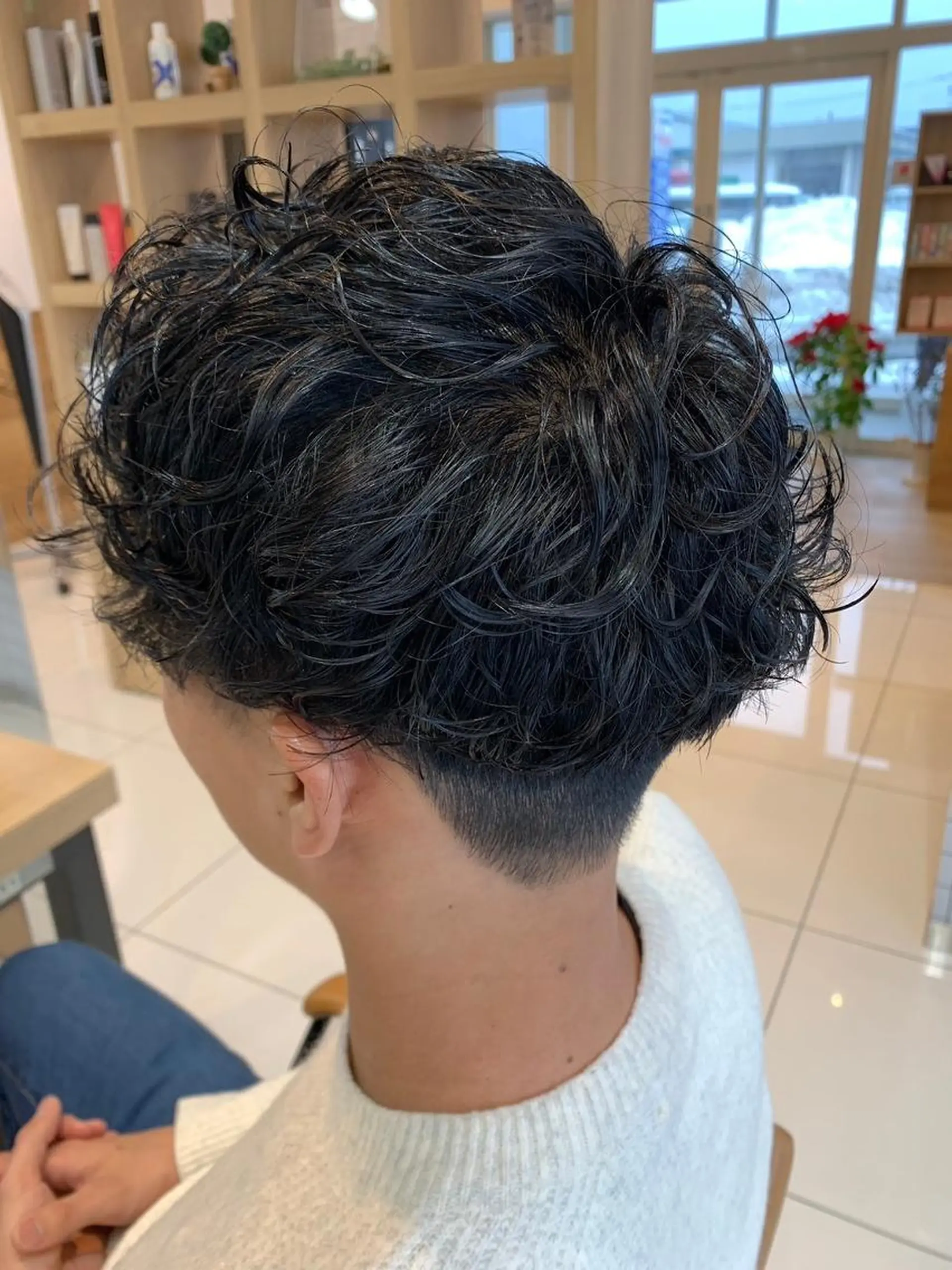 メンズ カット パーマ ルクール柏崎店　丸山 愛子のヘアスタイル