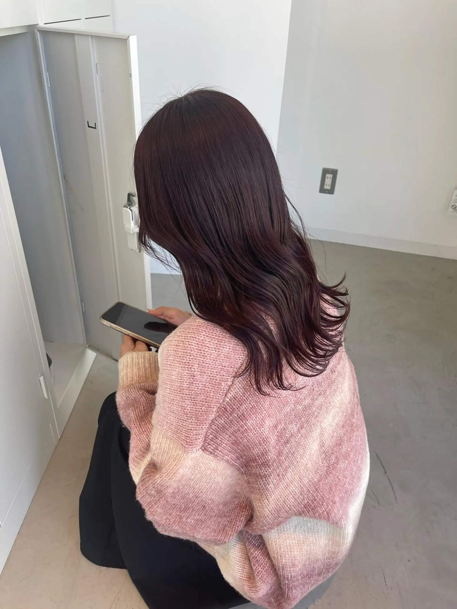 ロング カラー 店長 MANAMI /ブリーチ/骨格ボブのヘアスタイル