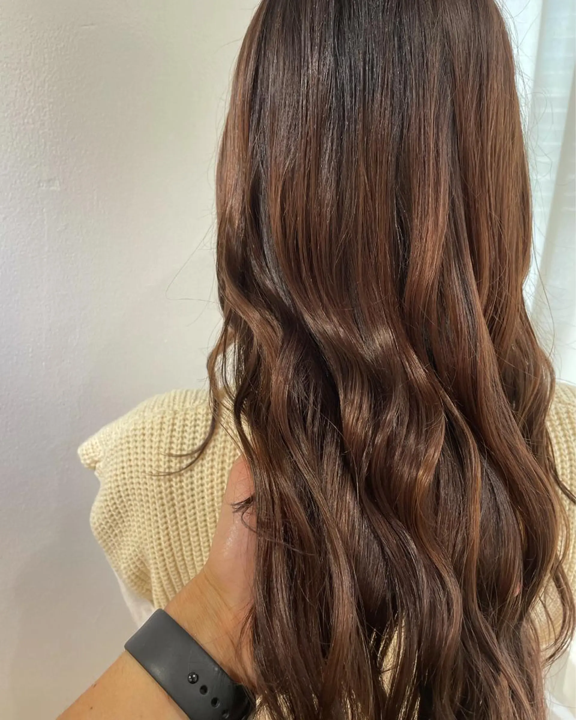 セミロング カラー カット ヘアカラー トリートメント 過去一の柔髪ヘア 🌿IVYjoureのヘアスタイル