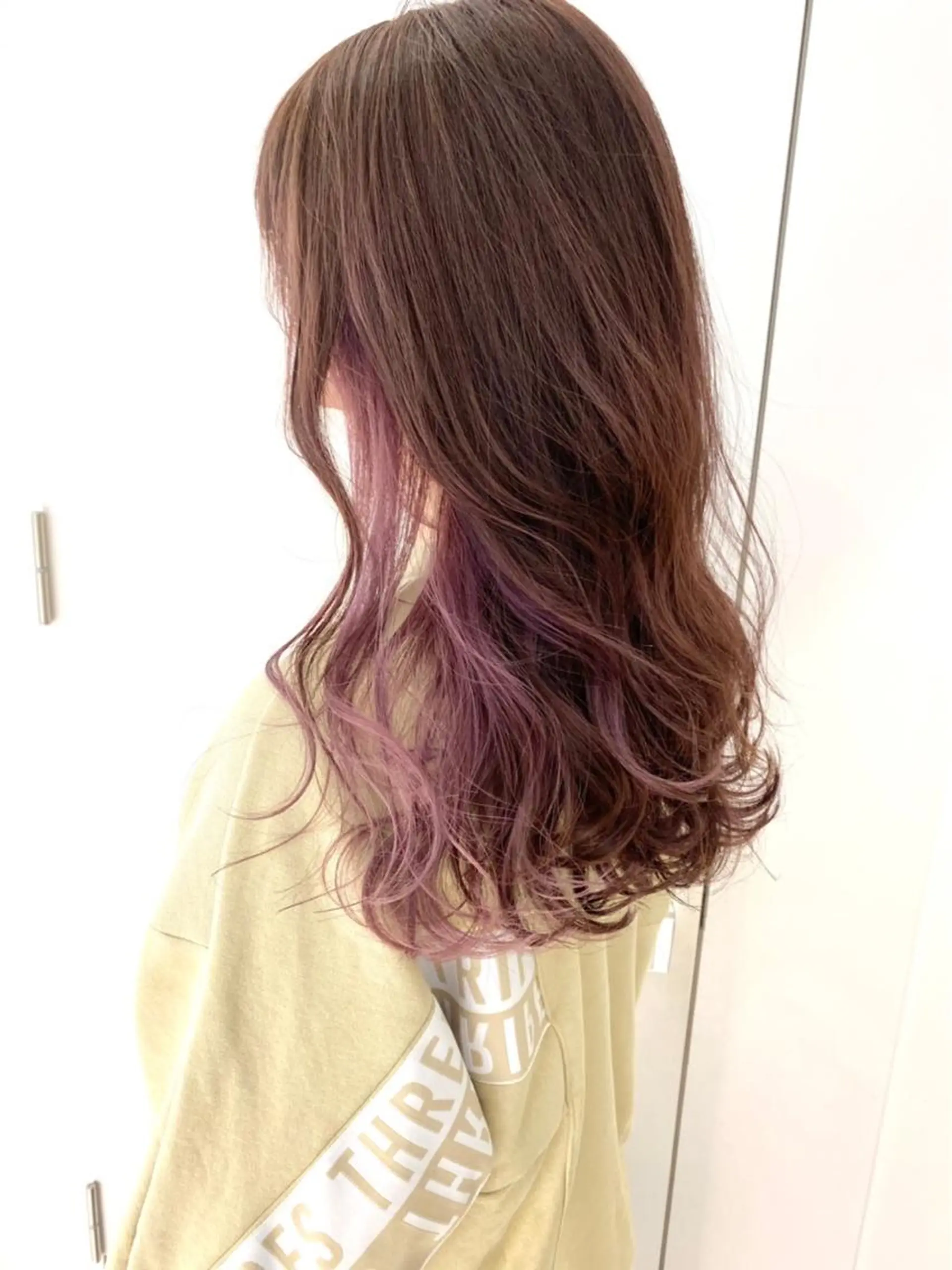 セミロング ParveMix 佐々木梨紗🤍のヘアスタイル