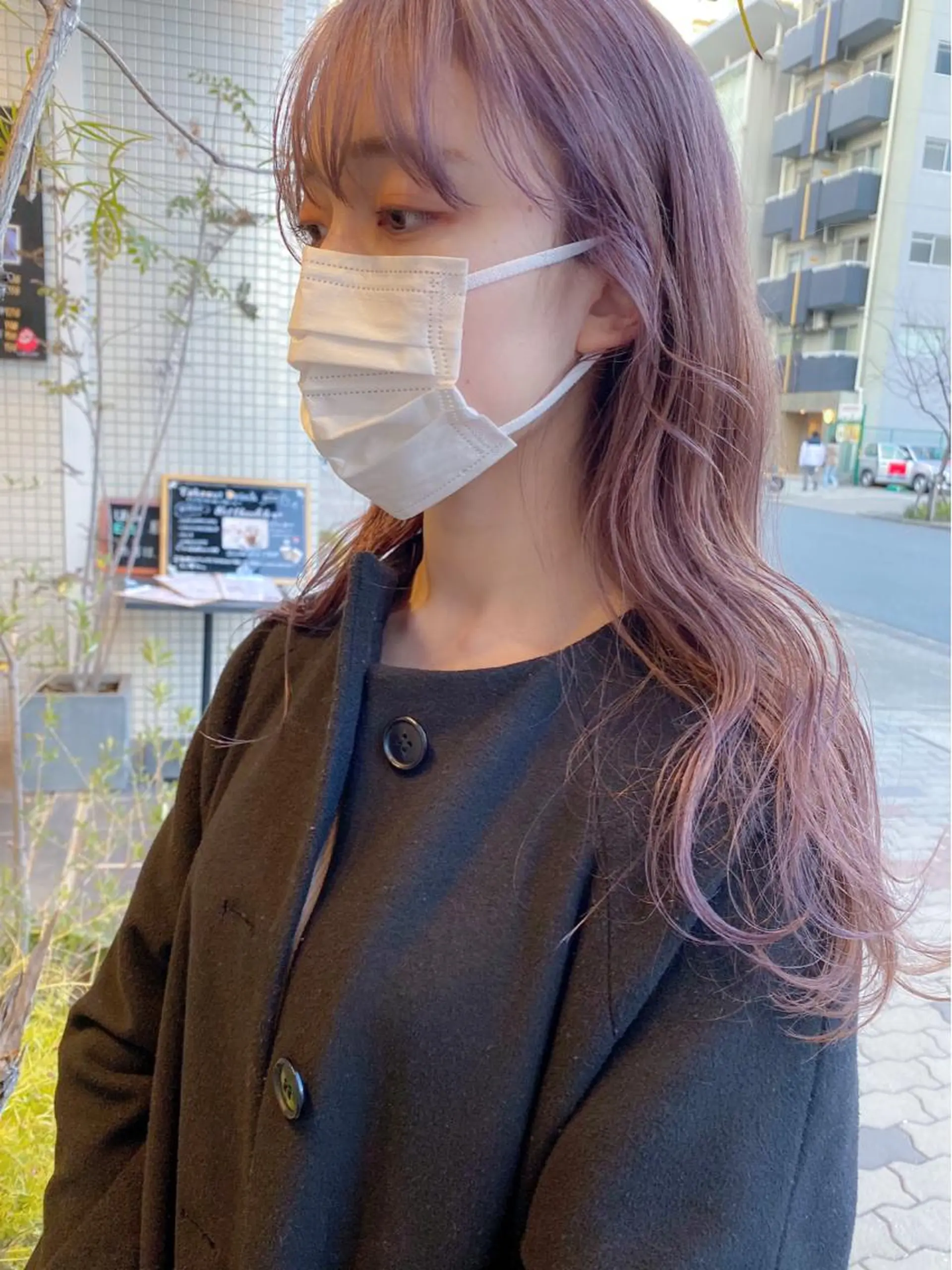 ロング カラー 栄/矢場町 三井太朗のヘアスタイル