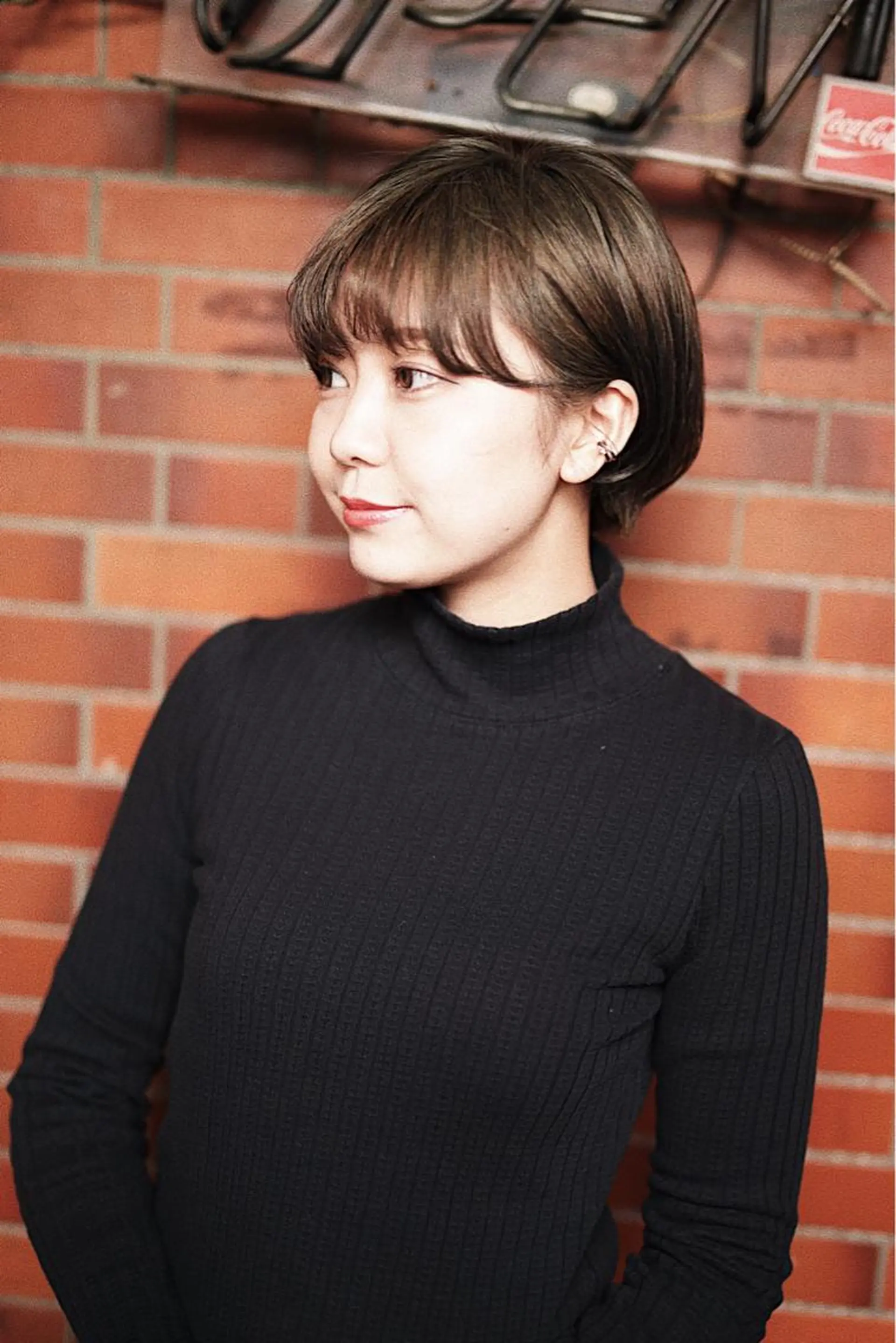 ショート ボブ カット nico 。のヘアスタイル
