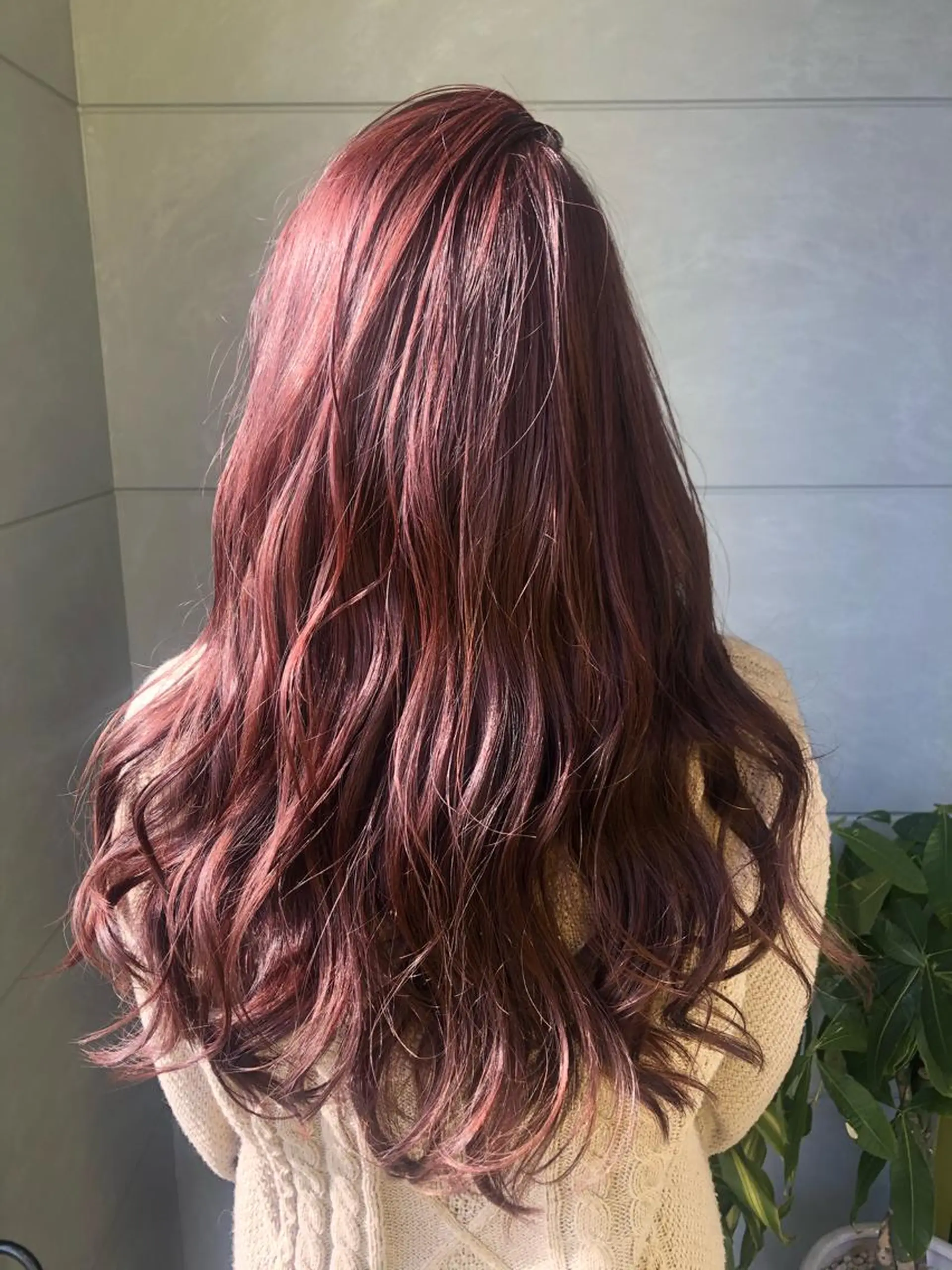 ロング 塚本 文奈のヘアスタイル