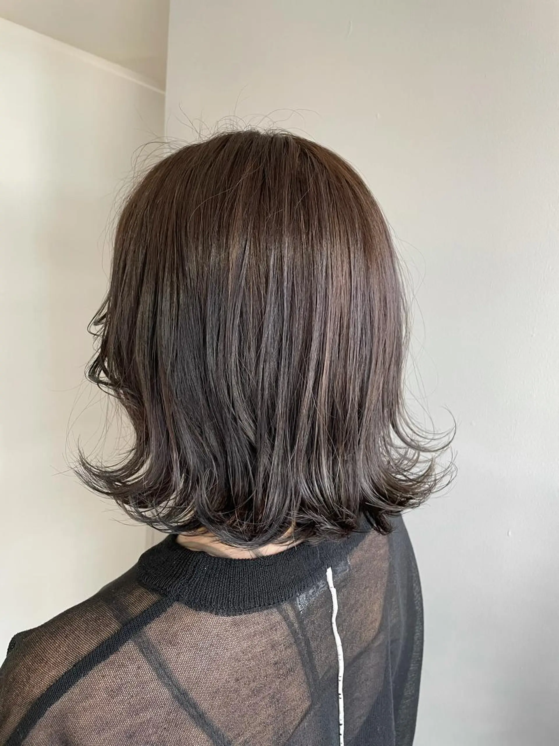 ミディアム カラー ヘアカラー HAIR&MAKE.sia所属・心斎橋ボブ 好原良真のヘアスタイル