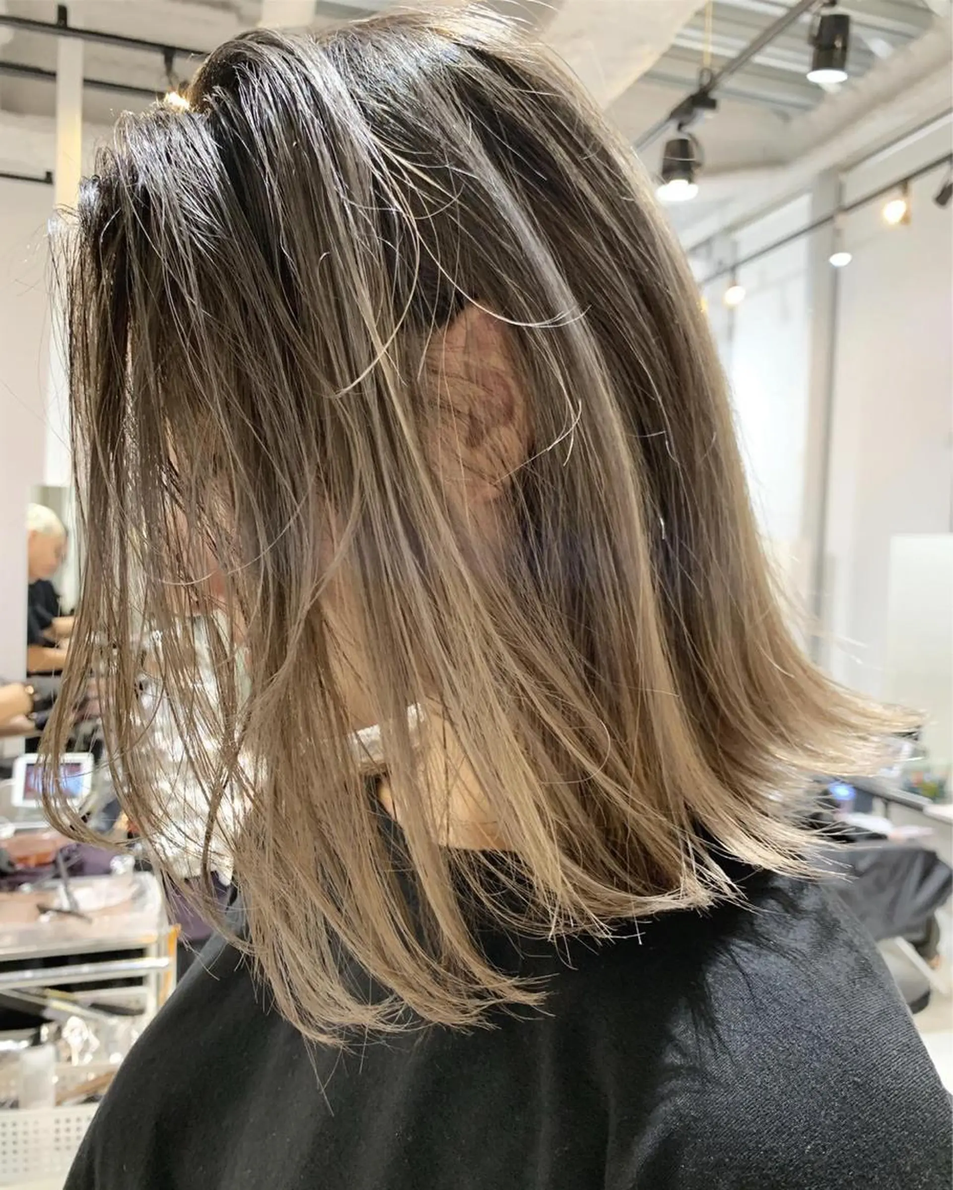 ショート カラー ヘアアレンジ 髪質改善land千葉所属・阿部 圭悟のヘアスタイル