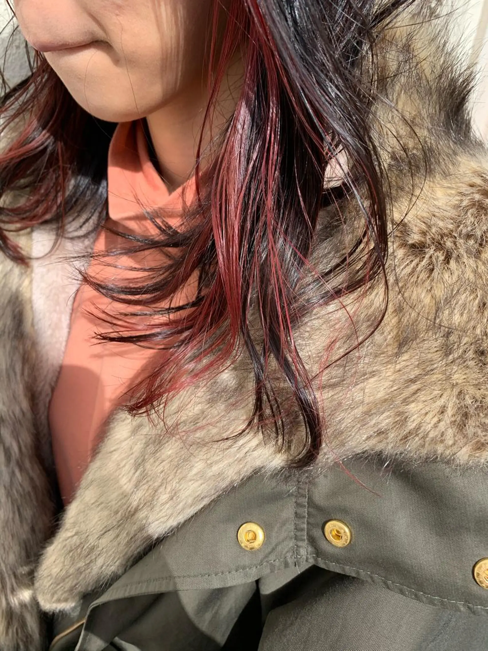 ミディアム カラー ヘアカラー トリートメント ヘアセット 髪質改善色素改善特化 keiのヘアスタイル