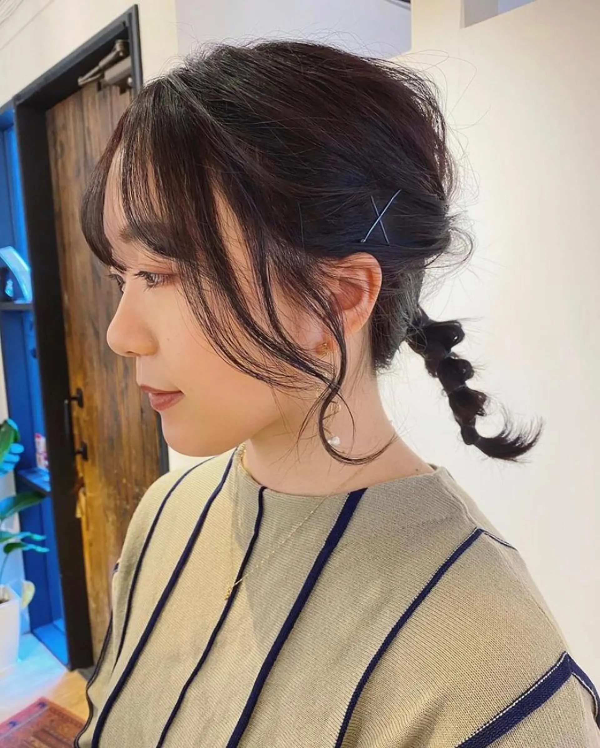 セミロング ヘアアレンジ nanaka/ レイヤーカットのヘアスタイル