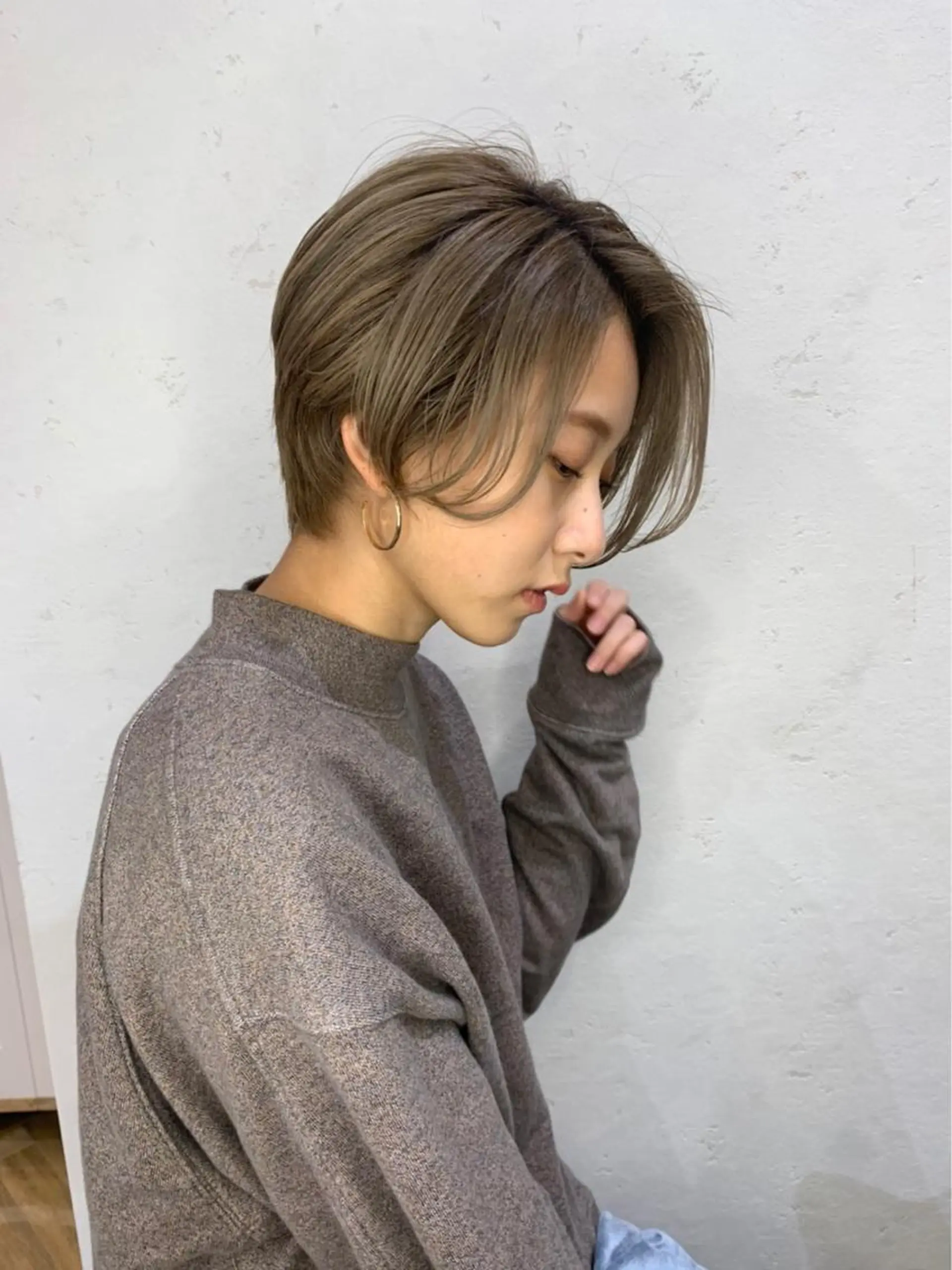 ショート カット ヘアカラー トリートメント ヘッドスパ 代表 吉澤弘哲のヘアスタイル
