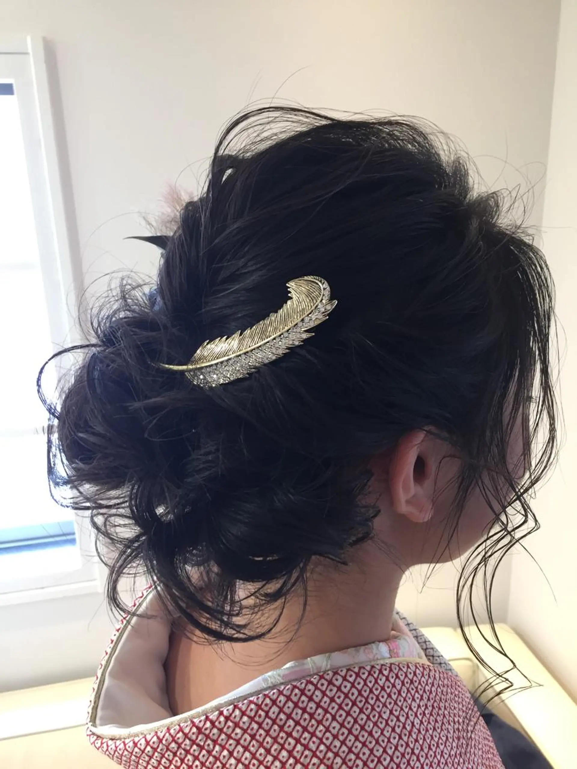 ミディアム カラー ヘアアレンジ 卒業式のヘアスタイル ✨ハイクオリティ✨ 山本香也のヘアスタイル