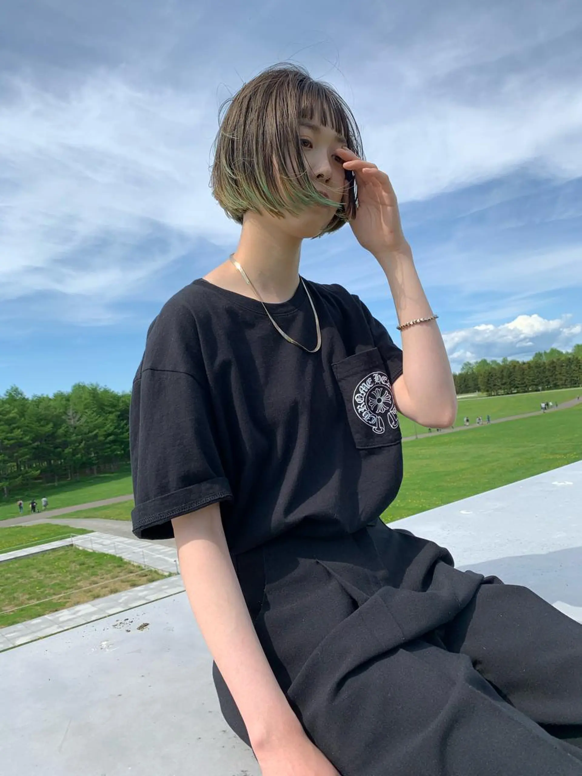 ショート カラー tension 【テンション】のヘアスタイル