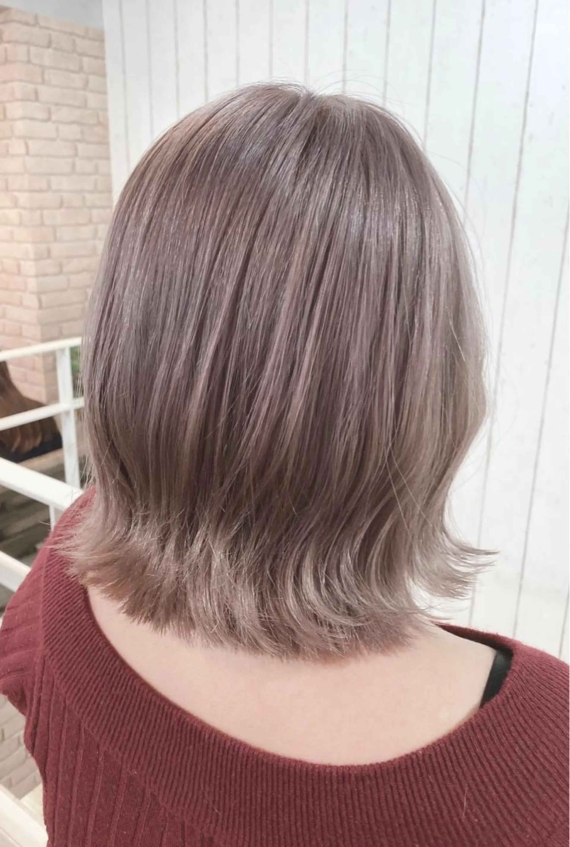 セミロング カラー パーマ ヘアアレンジ アッシュ バレイヤージュ ベージュカラー ブリーチ 透明感カラー カット ヘアカラー トリートメント RecheRche【池袋】所属・👑指名率No.1 👑坂口飛翔のヘアスタイル