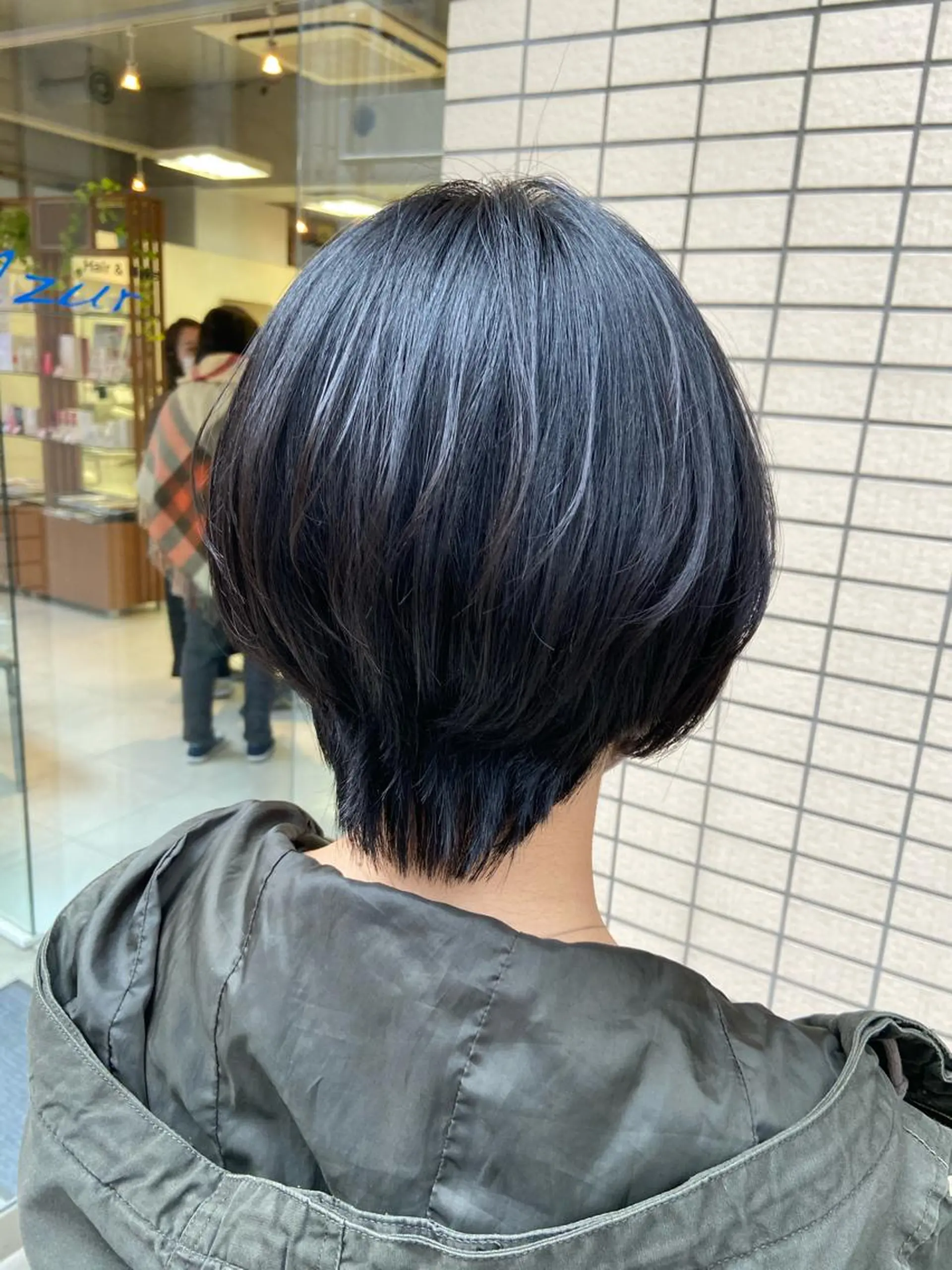 ショート ショートボブ ボブ ショートヘア 菊地 美憂のヘアスタイル