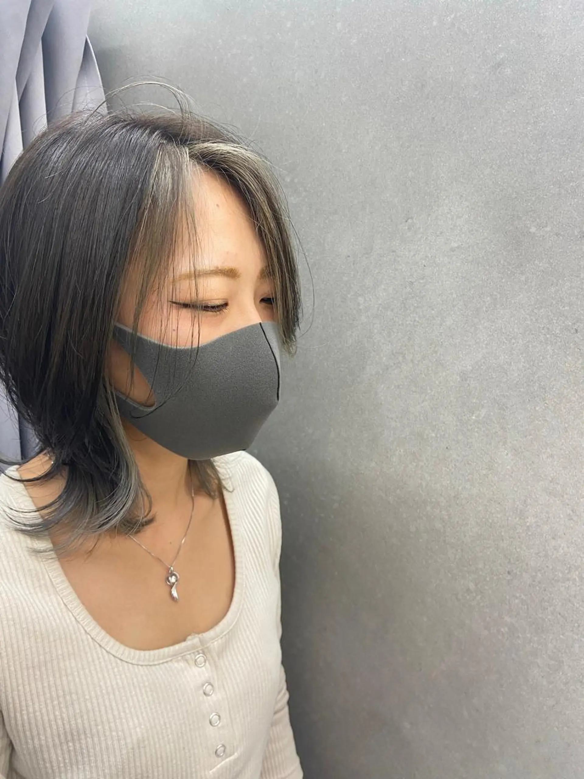 ミディアム 縮毛矯正 🦋髪質改善🦋 眞井琴美のヘアスタイル