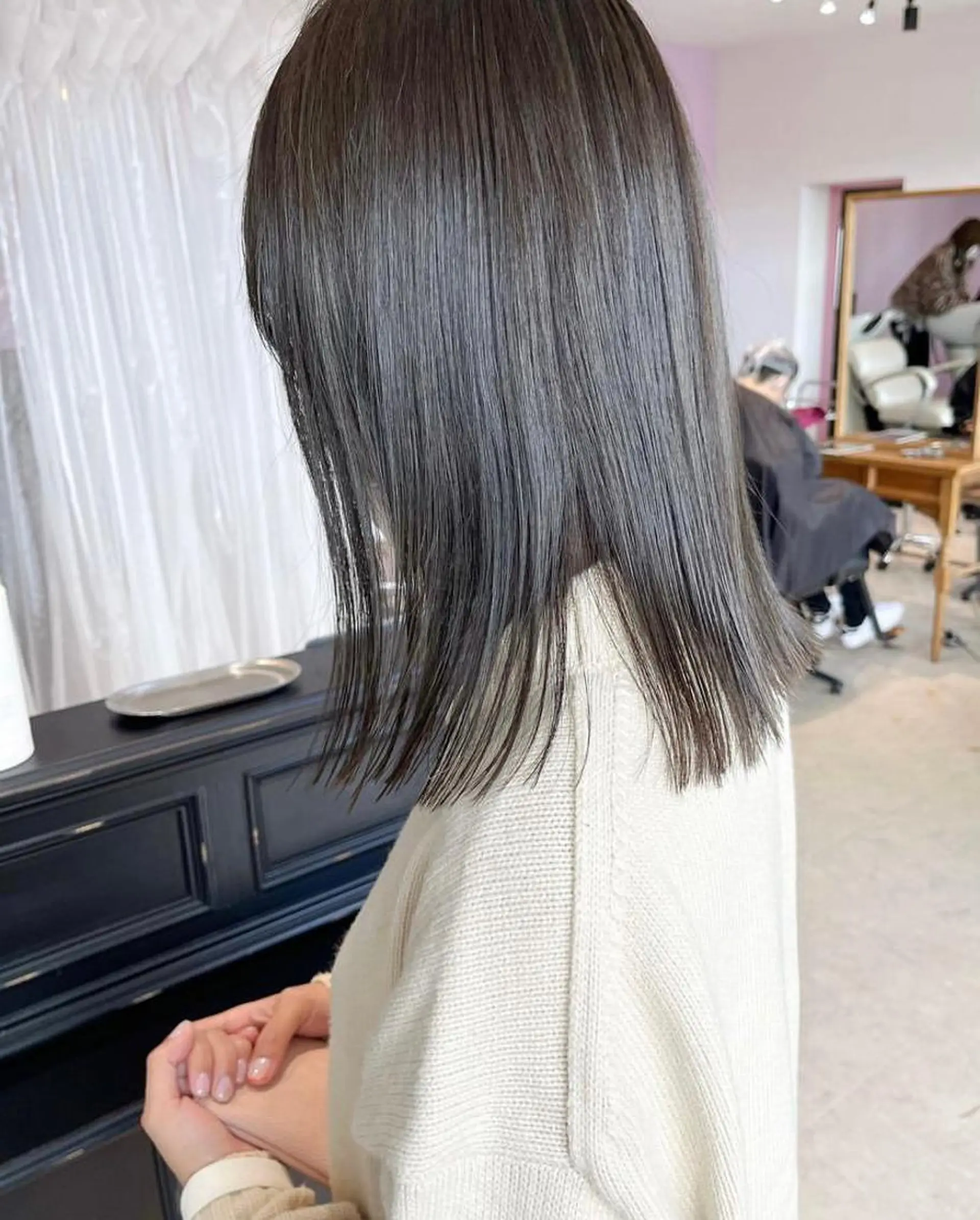 ミディアム カラー MATTY yoshika 🐻のヘアスタイル