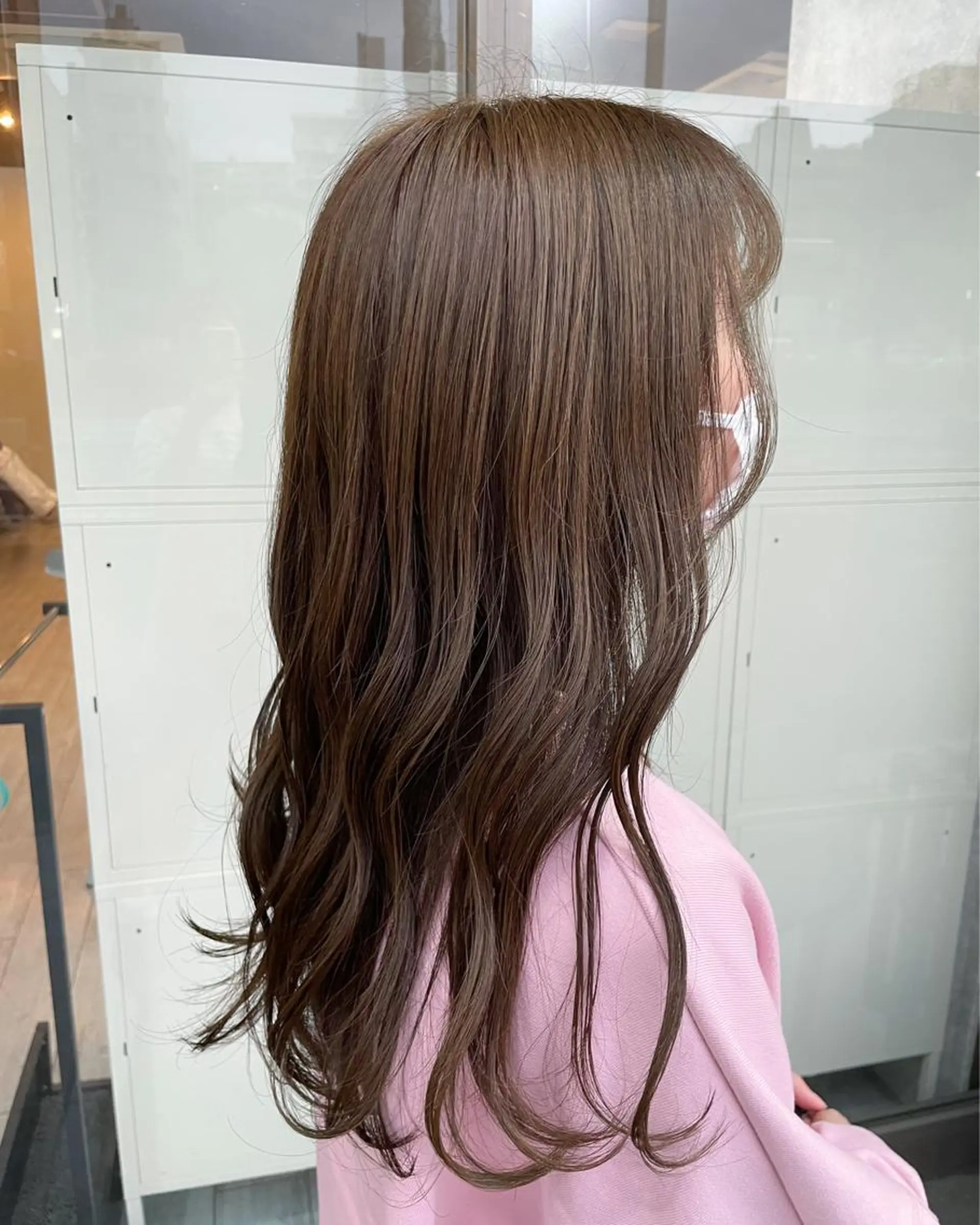 ロング カラー カット ヘアカラー トリートメント イワタ マハ/ minim hairのヘアスタイル